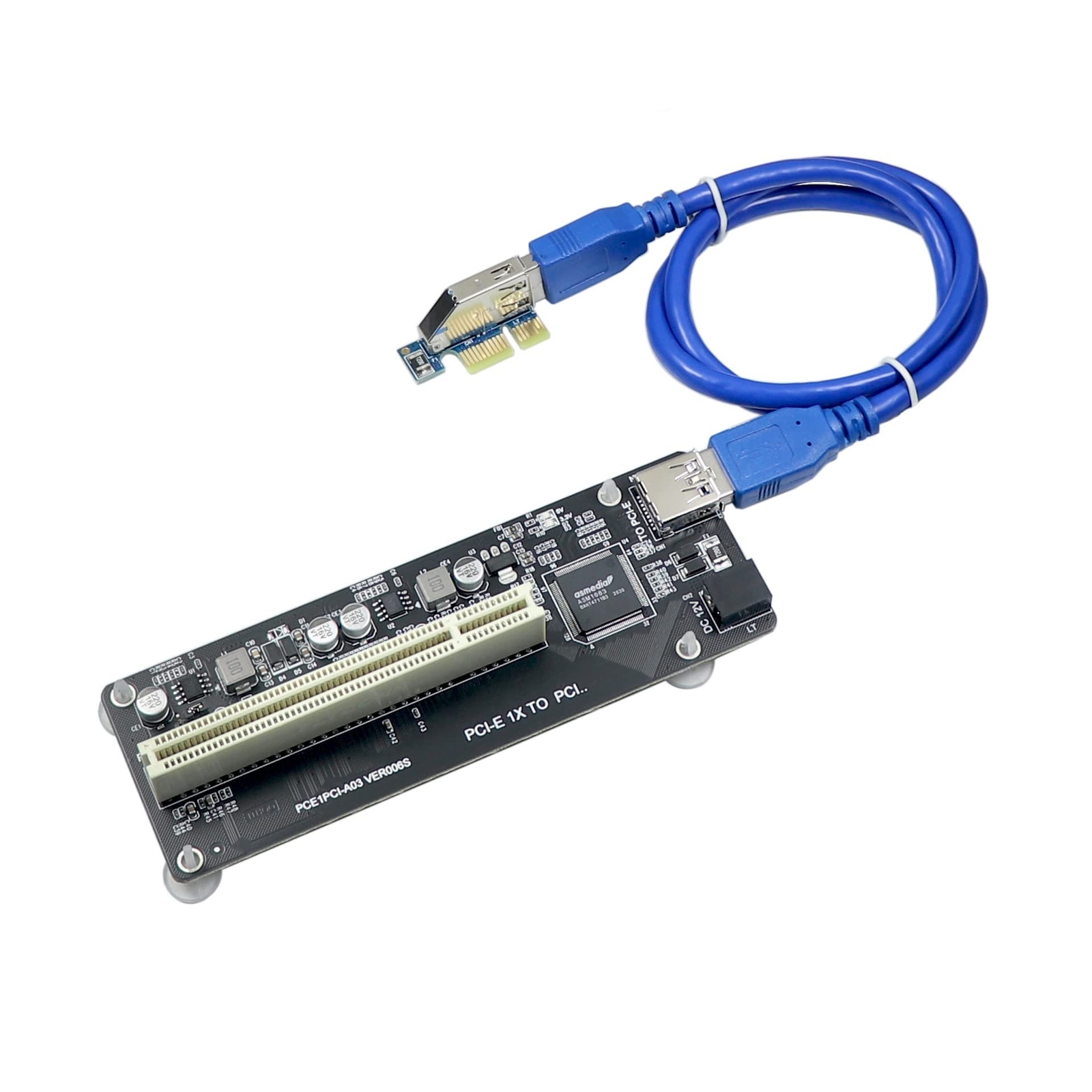 PCIe to PCI Adapter Card,PCI Express x1 to PCI Single/Double Converter,PCI-e ...