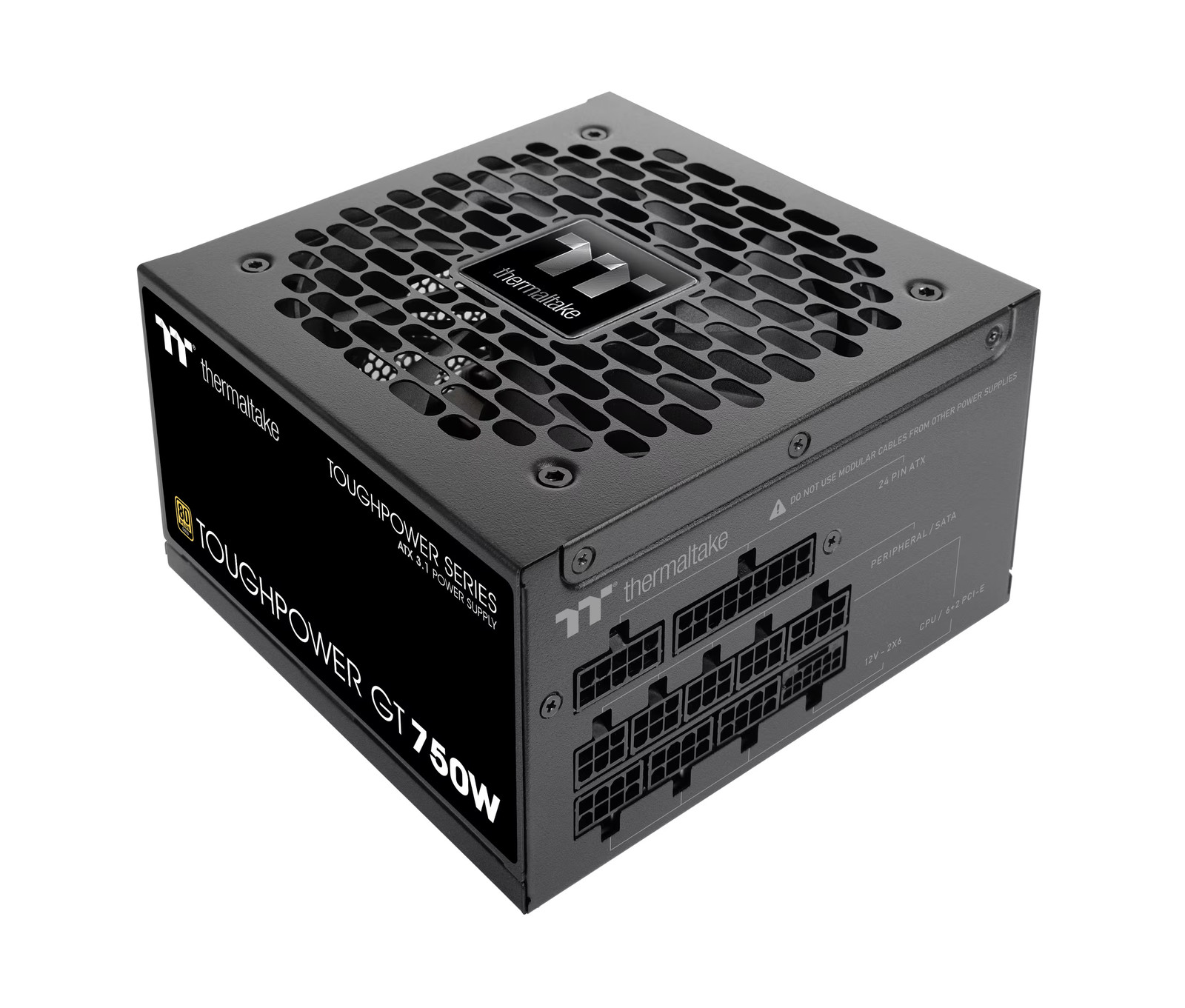 Thermaltake - Toughpower GT 750W 80+ Gold ATX 3.1 Power Supply - Black