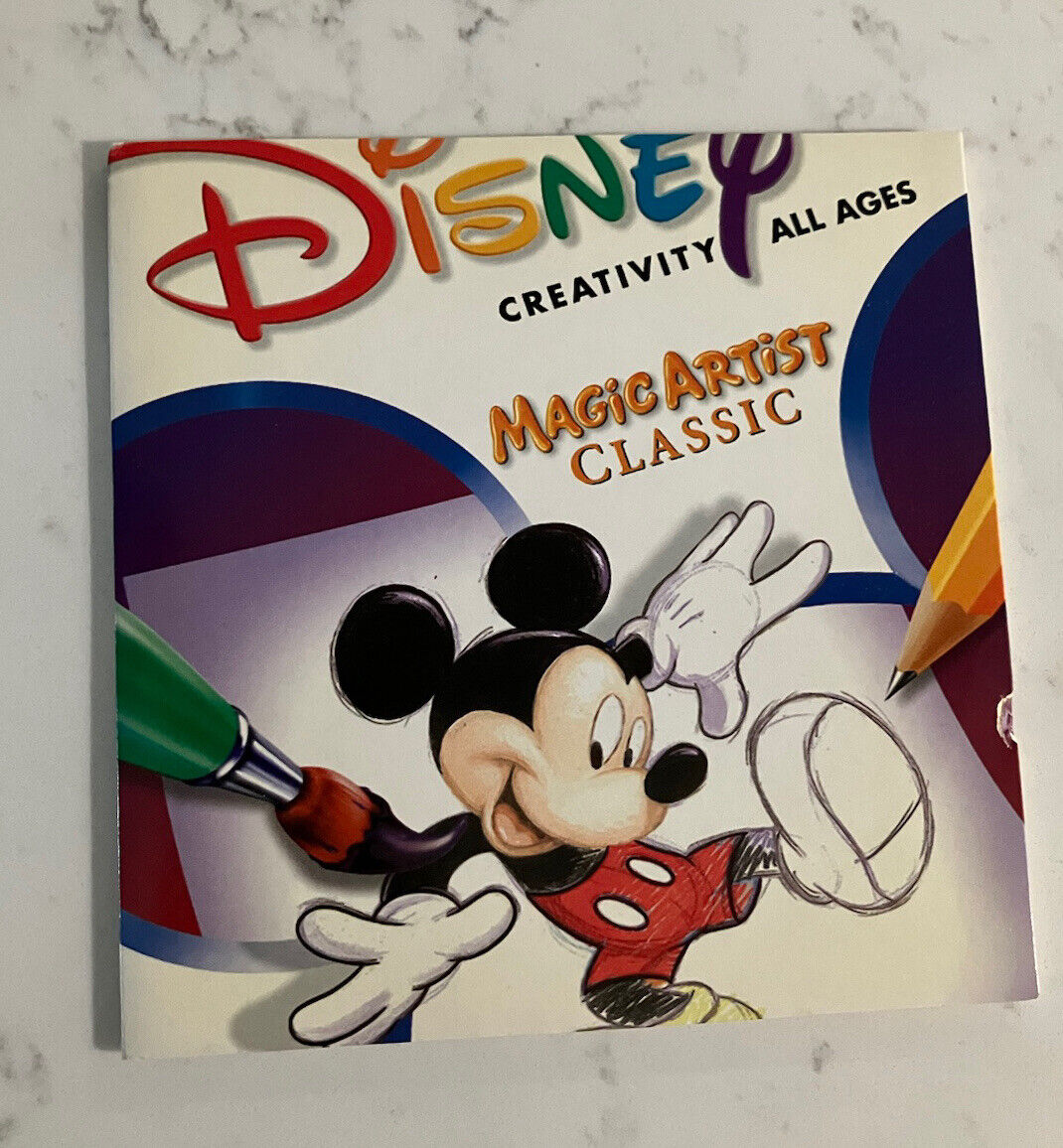 Disney\'s Magic Artist Classic PC CD Rom 95 98 Macintosh Vintage
