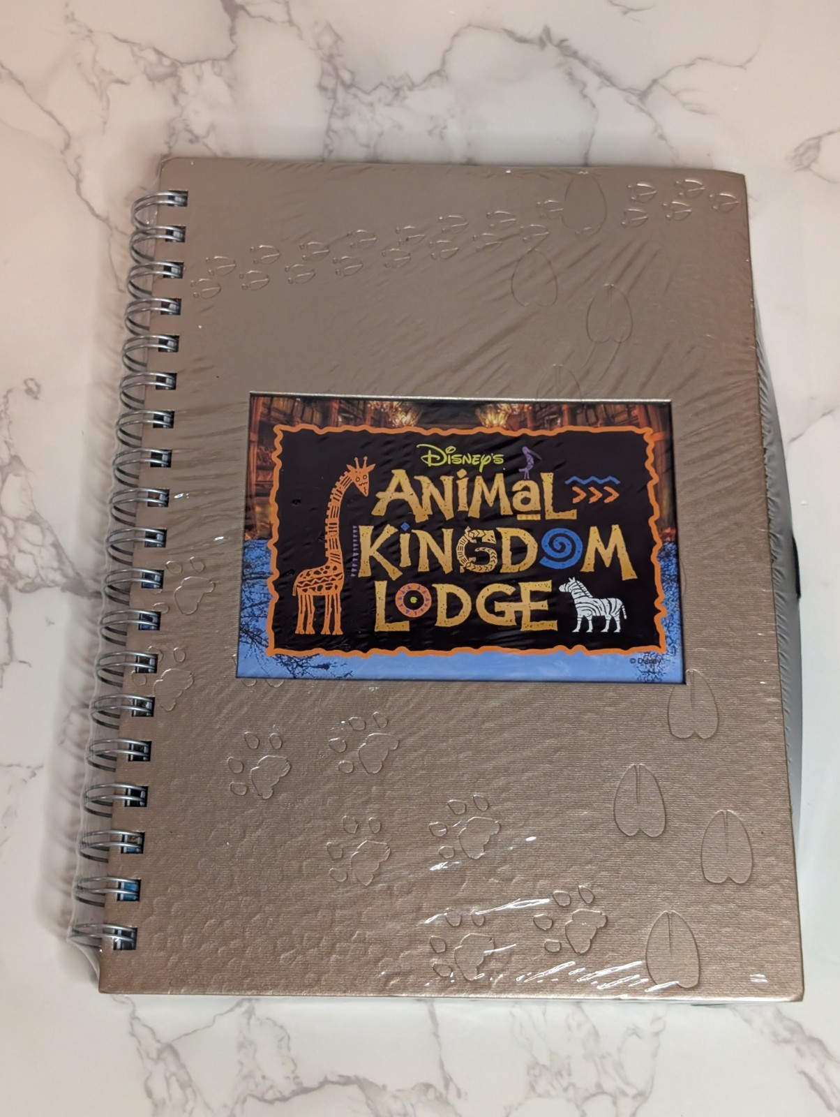 Walt Disney World Parks Animal Kingdom Lodge Resort Notebook Notepad Sealed New