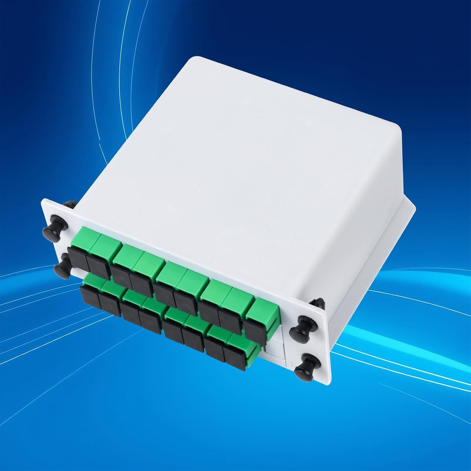 SC/APC PLC Fiber Optic Splitter 1x16 SC/APC Cassette Card Inserting -4895