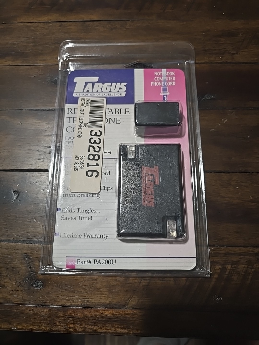 Targus PA200U Phone Cable (New)