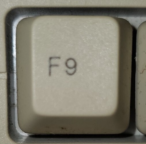 F9 Key Only For Micro Innovations Keyboard Replacement Part 1 Piece