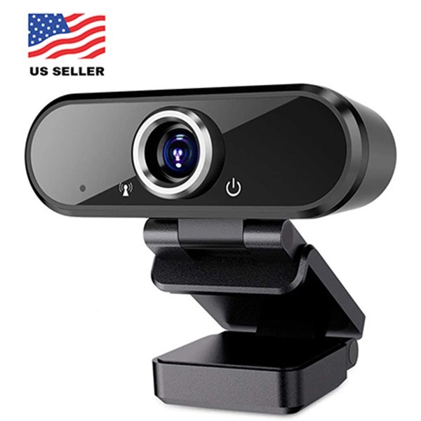 1080P Webcam with Microphone USB Streaming External Web Camera NEW