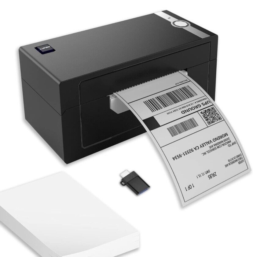 LUFIER 4x6 Label Printer - Commercial Grade Thermal Label Printer
