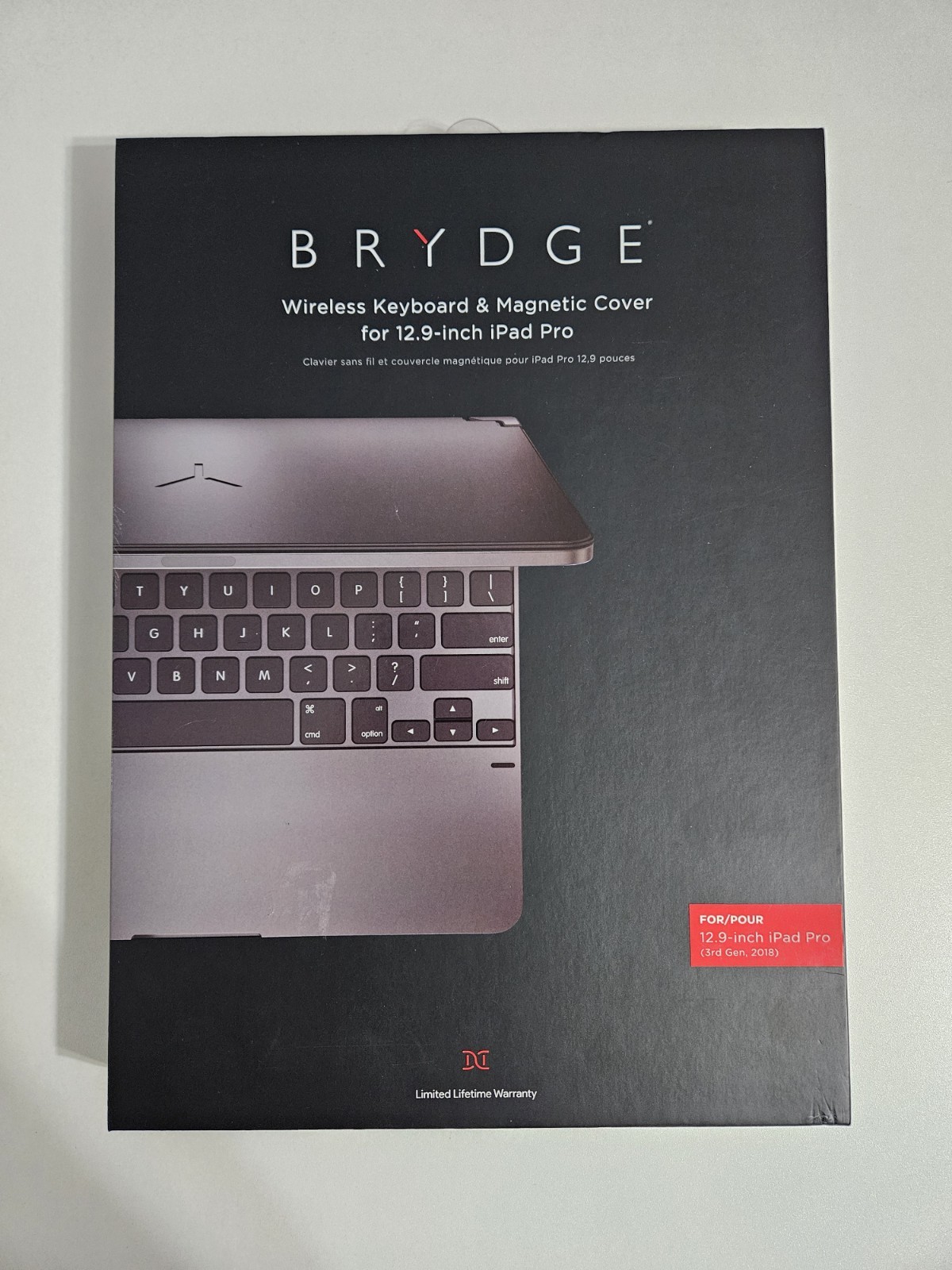 Brydge 12.9 Wireless Keyboard for iPad Pro 3rd/4th Gen New/Open Box 