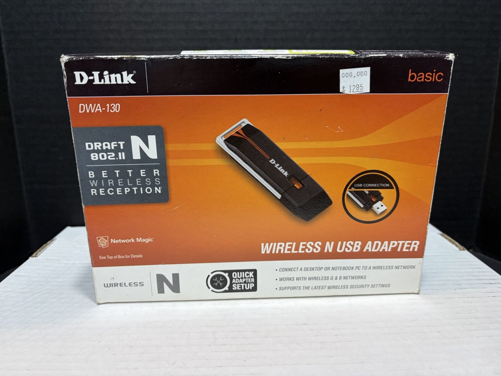 D-Link DWA-130 Wireless N USB Adapter New