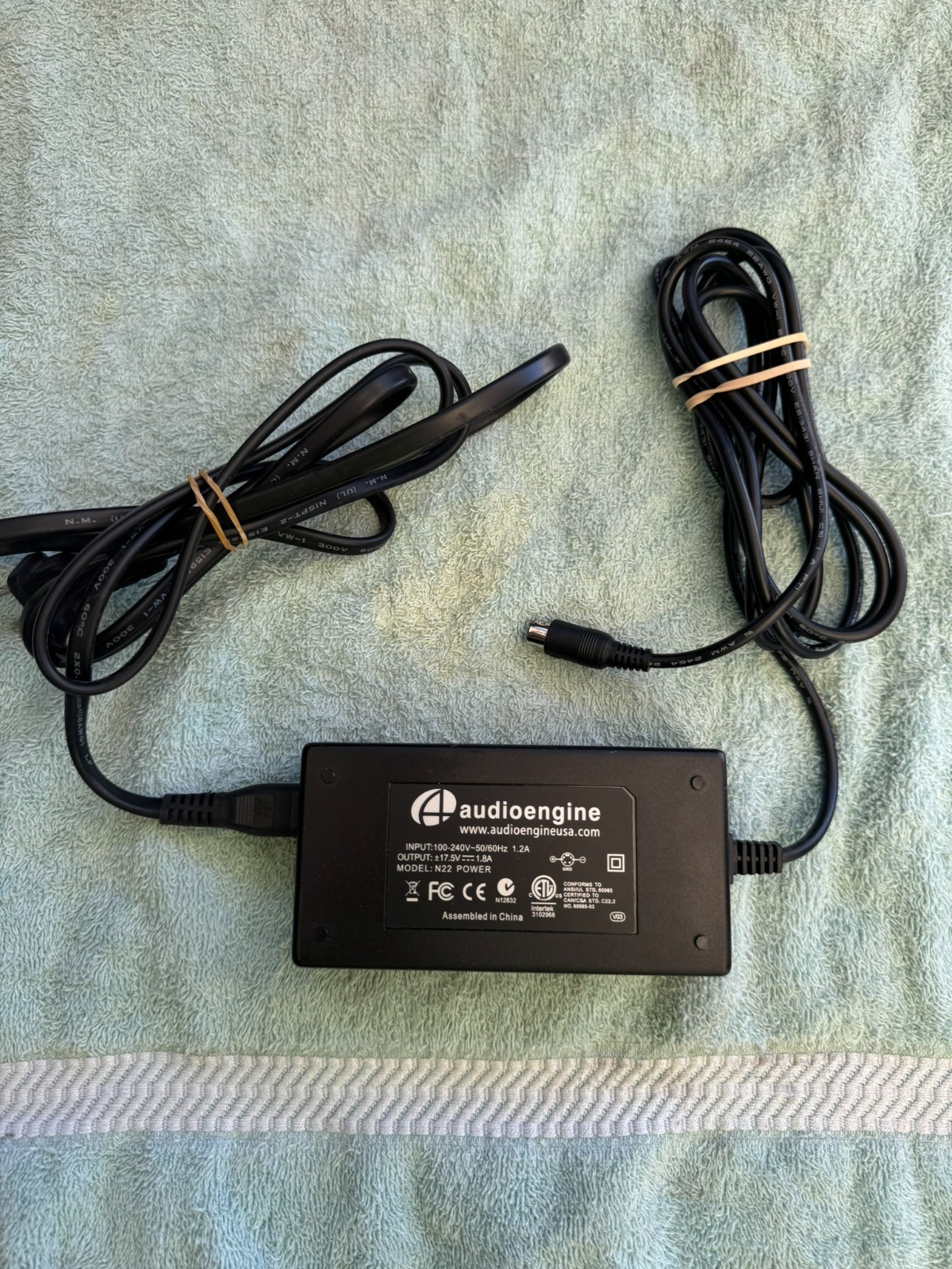 Genuine Audioengine A2 N22 Power Supply 17.5V 1.8A  AC Adapter
