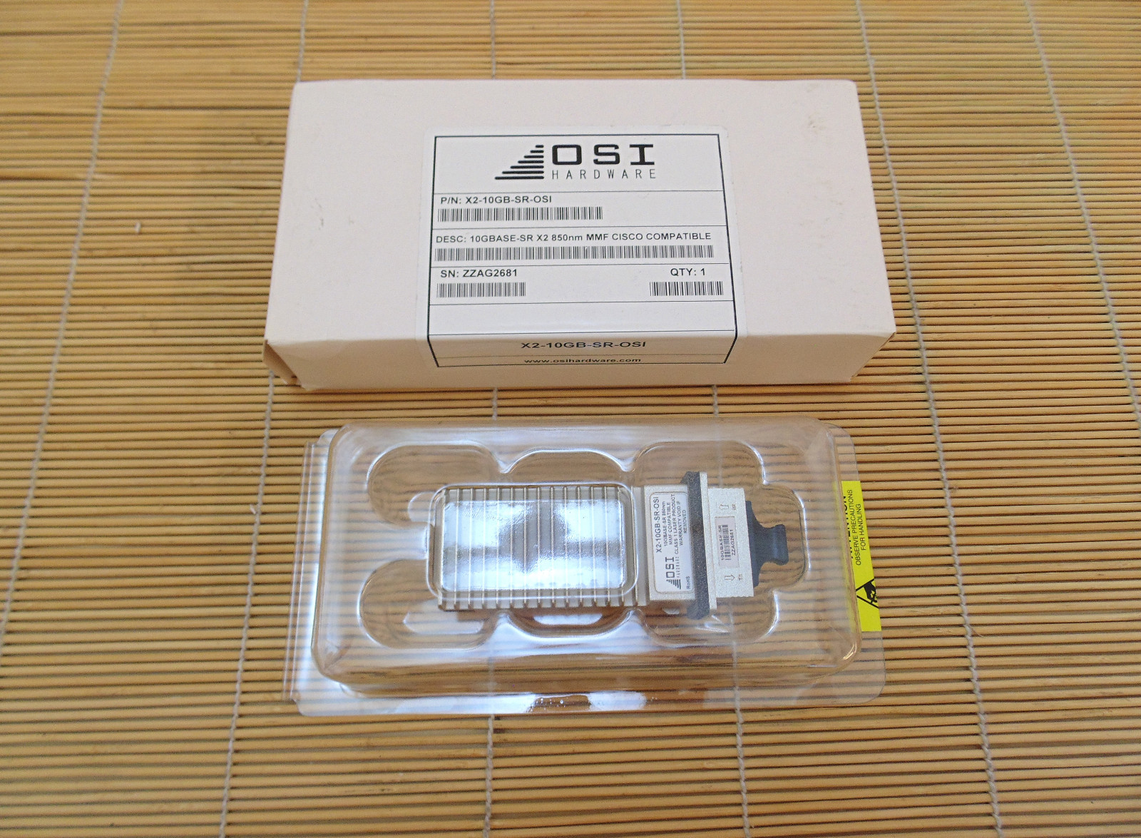 New 100% Compatible with Cisco X2-10GB-SR X2-10GB-SR-OSI NEW in BOX