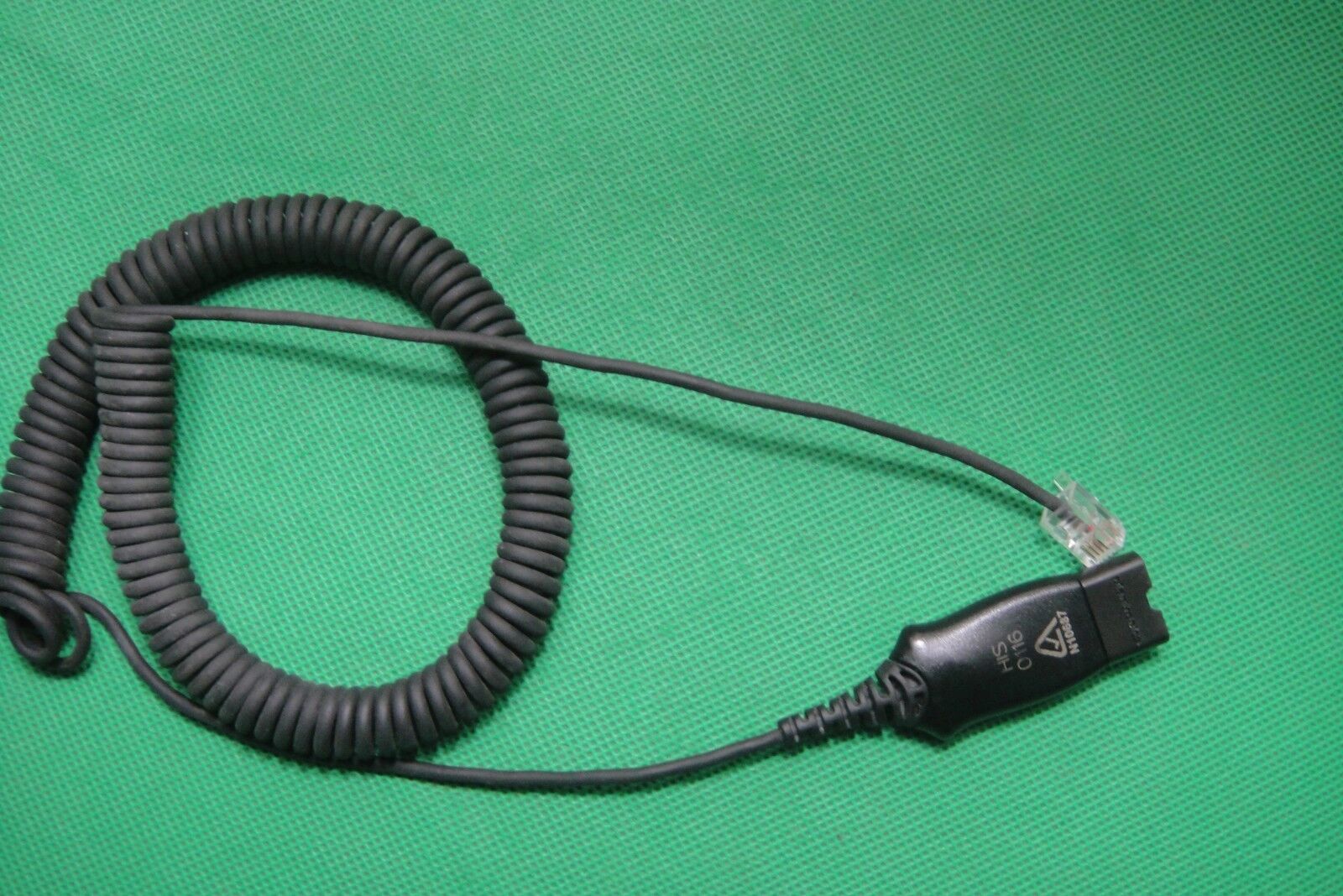 Original Plantronics HIC 49323-44 Cable Headset Headphone Quick Disconnect Cord