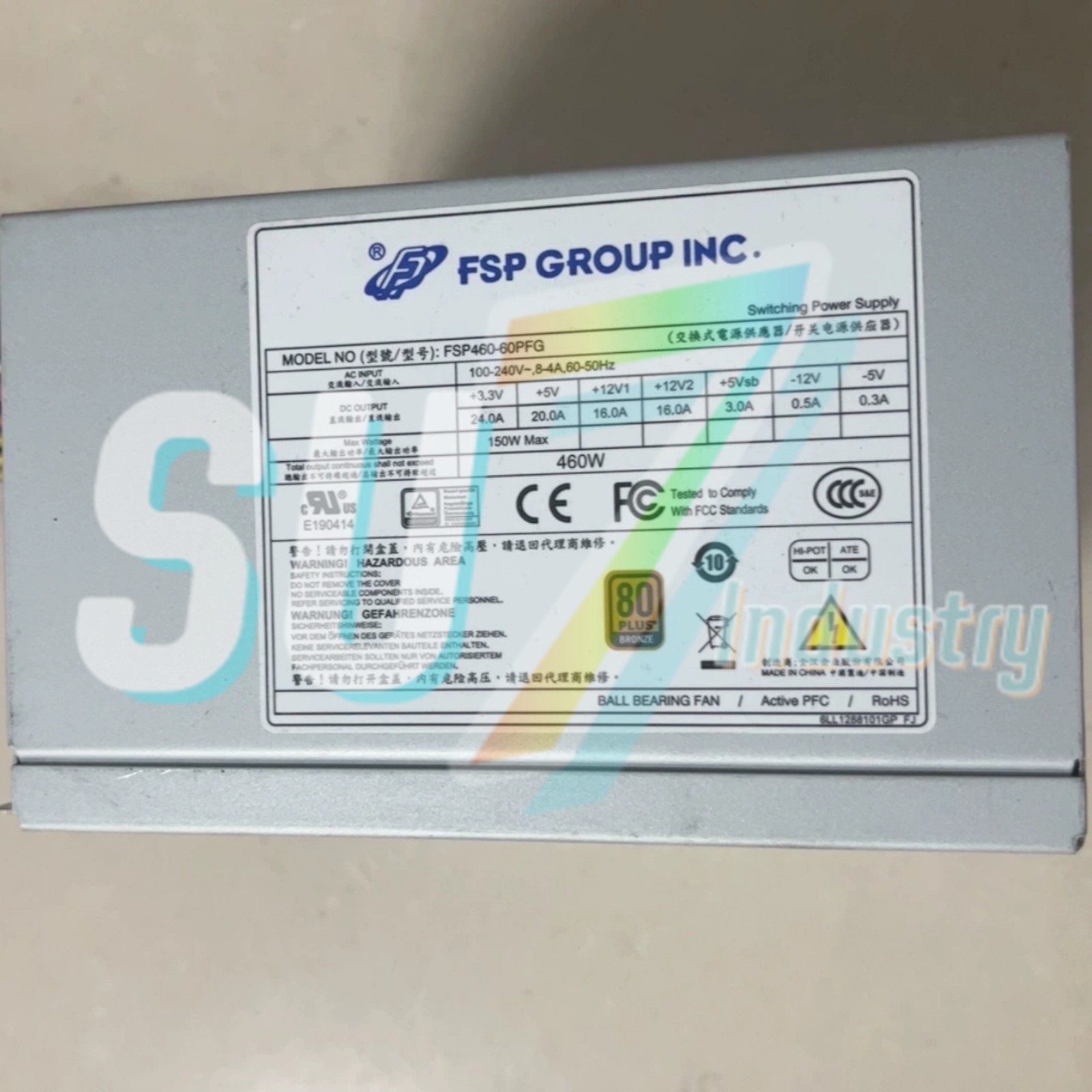 FSP FSP460-60PFG Industrial control computer power supply#1pcs New In Box