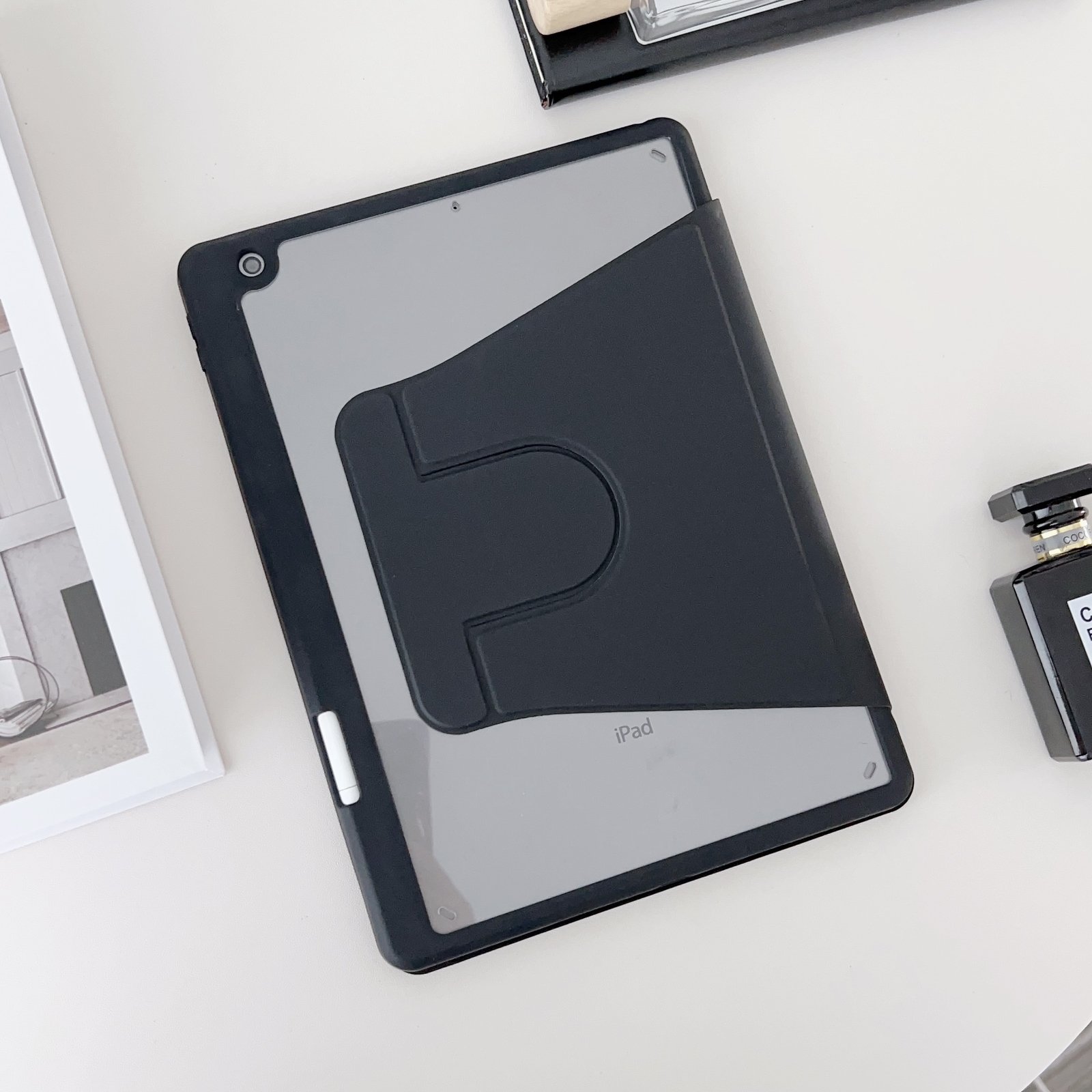 For iPad A16 11th 10th 9th 8th 7th Gen Rotating Shockproof Flip Stand Case Cover