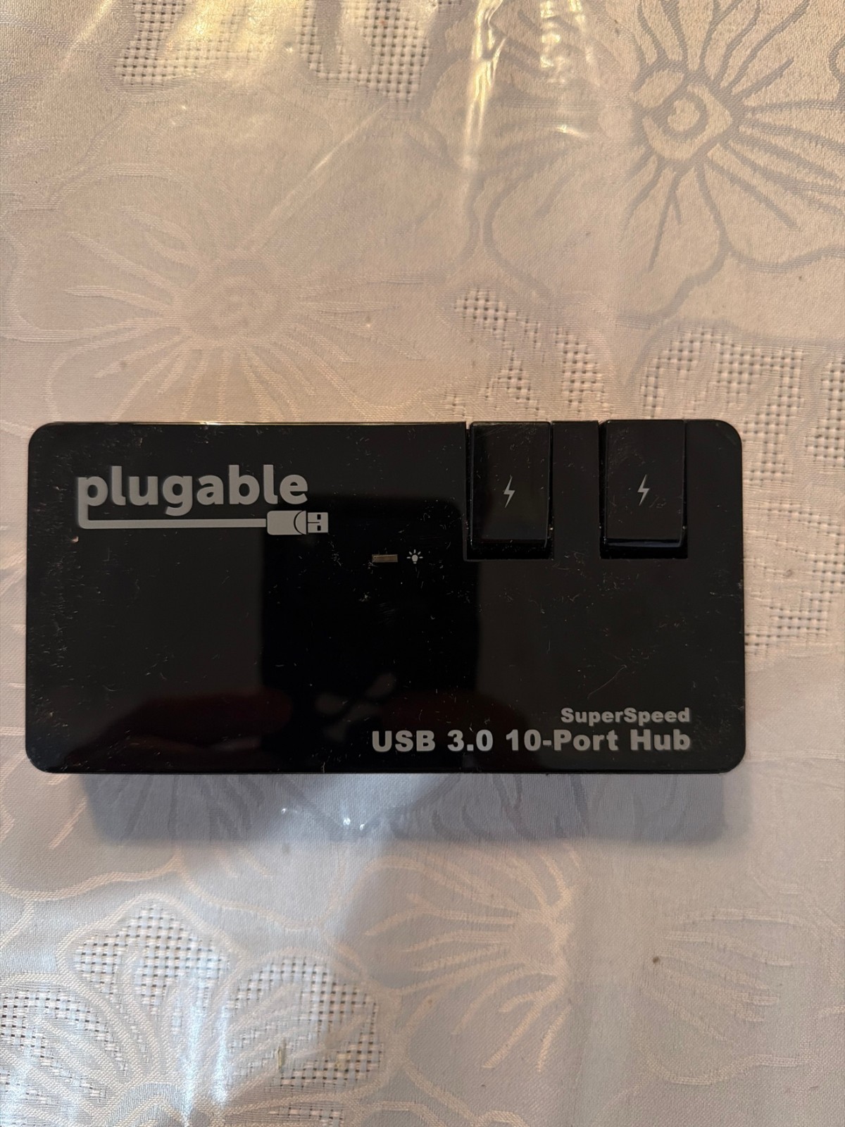 Plugable USB3-HUB10C2 USB 3.0 10-Port Hub - NO Power Adapter, Hub Only