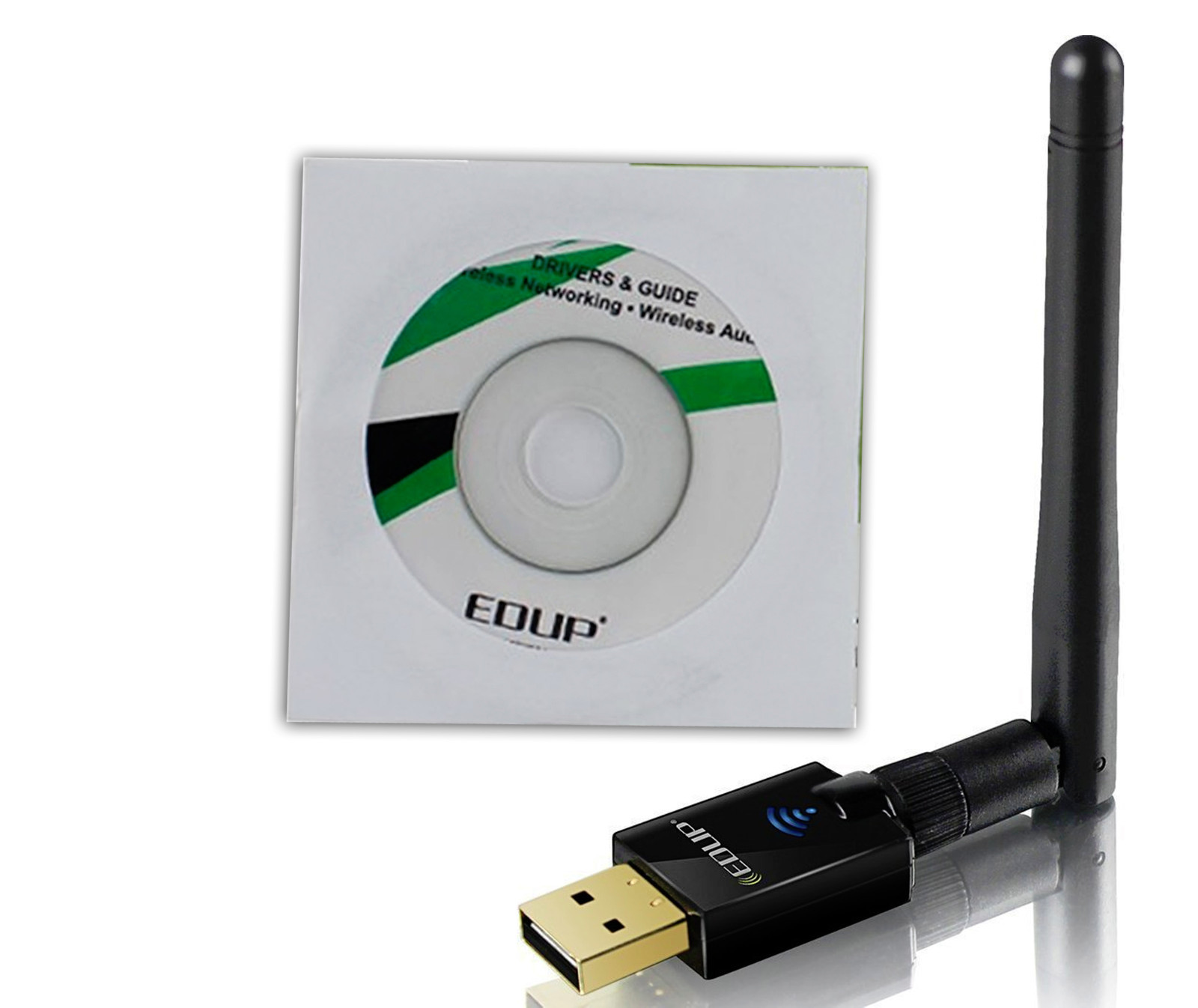 Fast Wi-Fi 5.8GHz/2.4GHz 600Mbps Wireless Network USB Adapter for Laptop Desktop