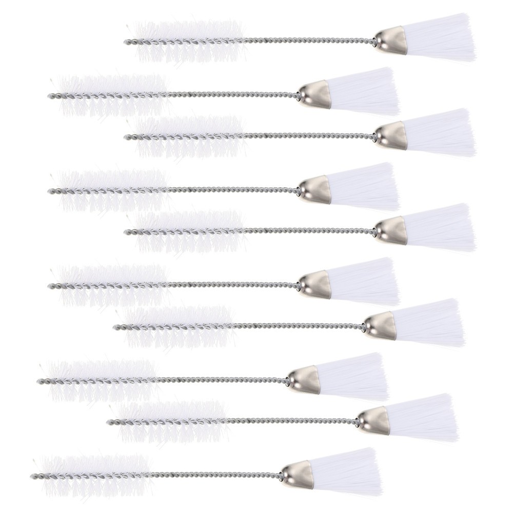 10Pcs Double-Ended Sewing Machine Cleaning Brushes Durable Nylon for Tight Slots