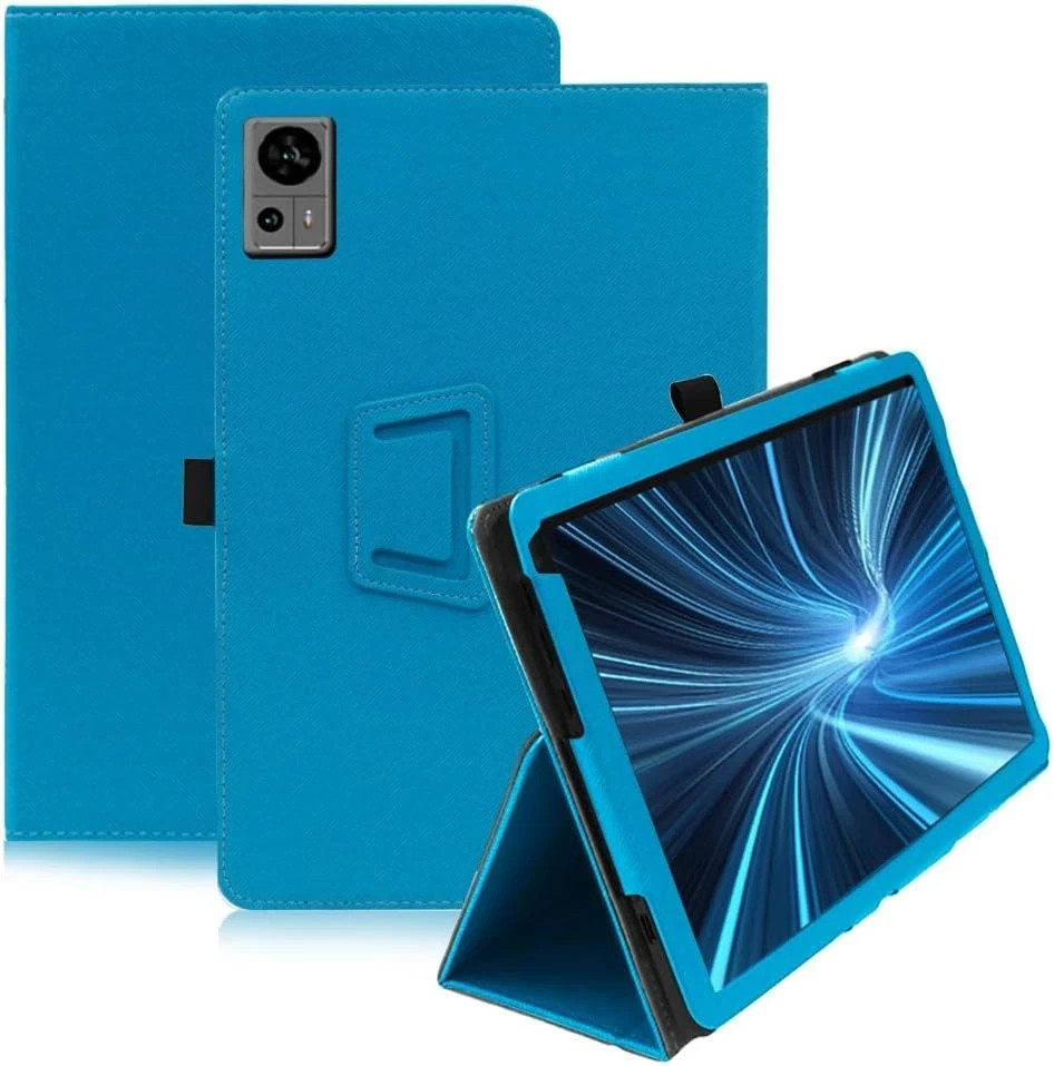 for TECLAST Tablet 12 inch Android 14 Tablets T60 Case Built in Hand Blue 