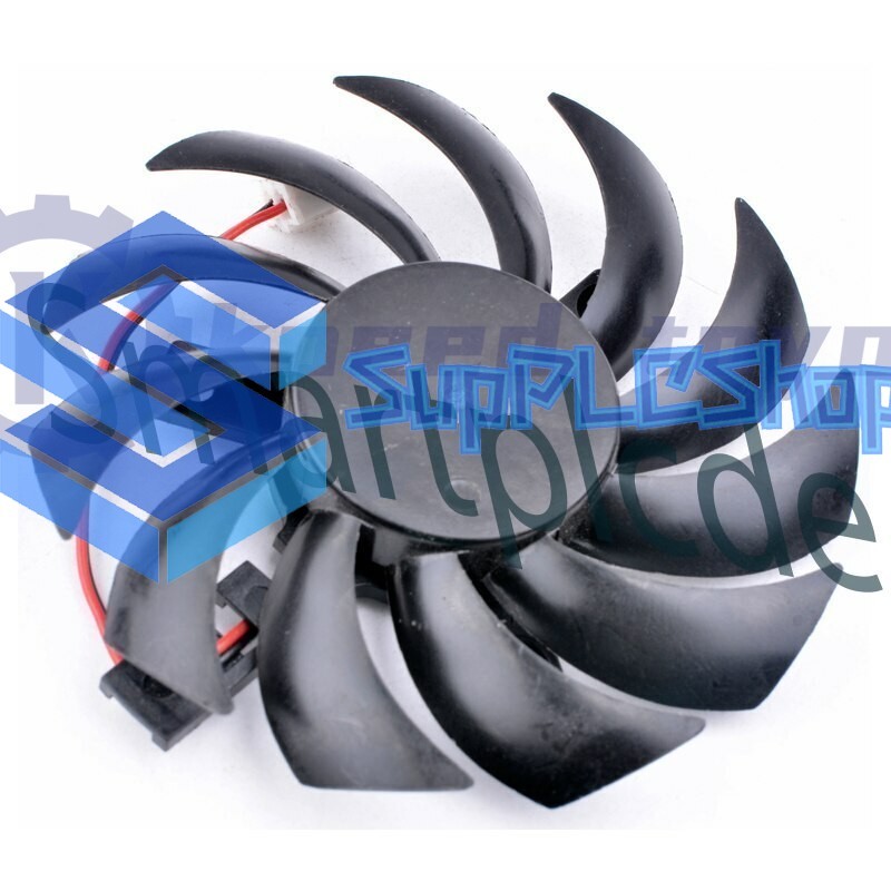 1PCS NEW GA81S2U-NNTB GT630 diameter 75mm hole 40mm graphics card cooling fan