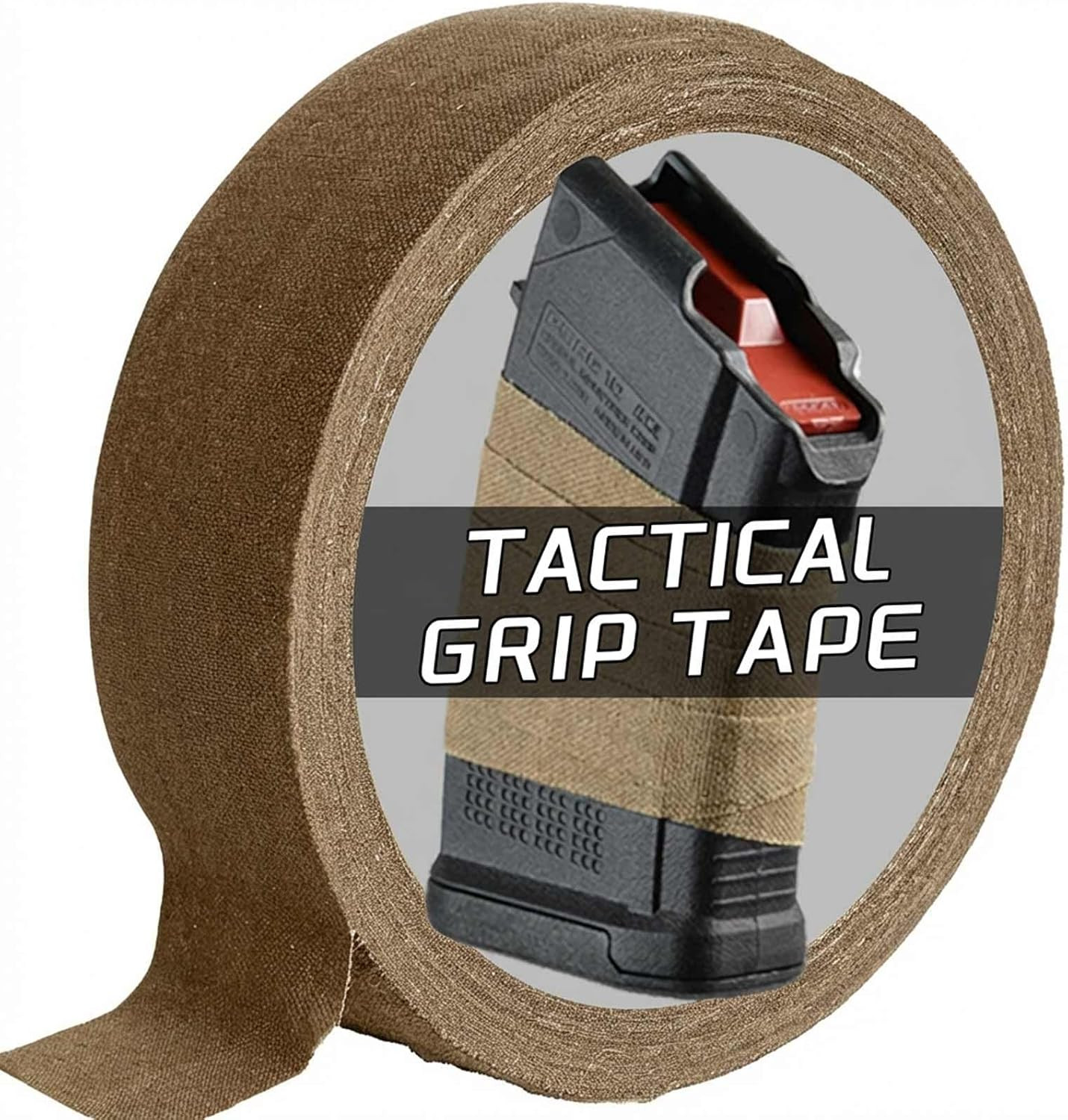 Tactical Tapes, 1 Inch X 27.34 Yards Goon Grip Tapes, Multipurpose Wrap Tape For
