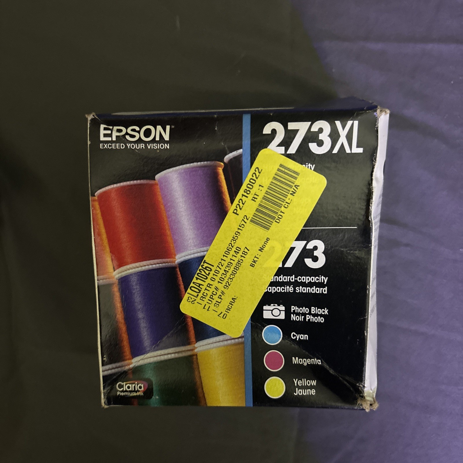 Epson 273XL Multicoloured Claria Cartridge Ink - 5 Pieces