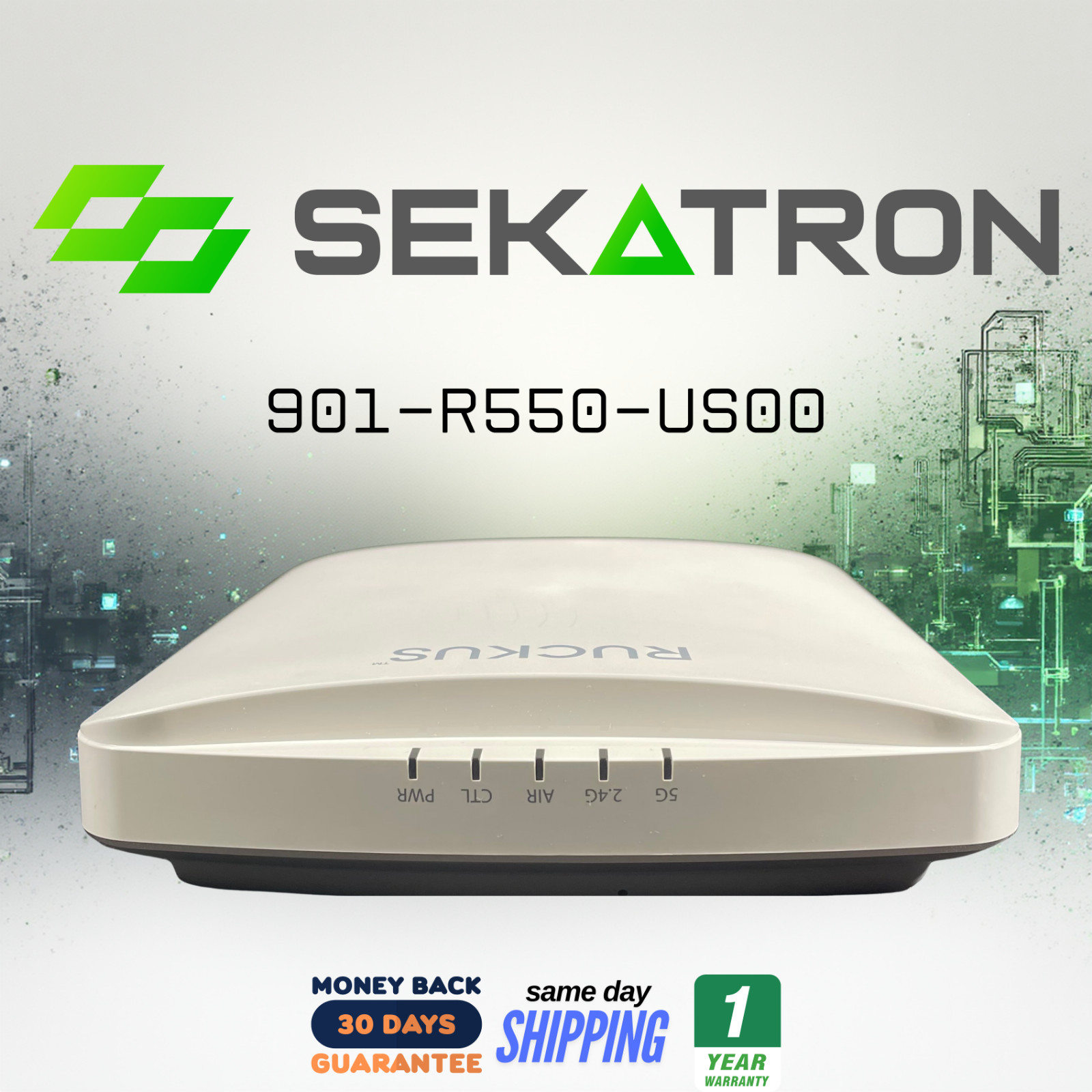 📶 Unclaimed Ruckus R550 901-R550-US00 • Wi-Fi 6 AP • Item Only • Tested ⚡