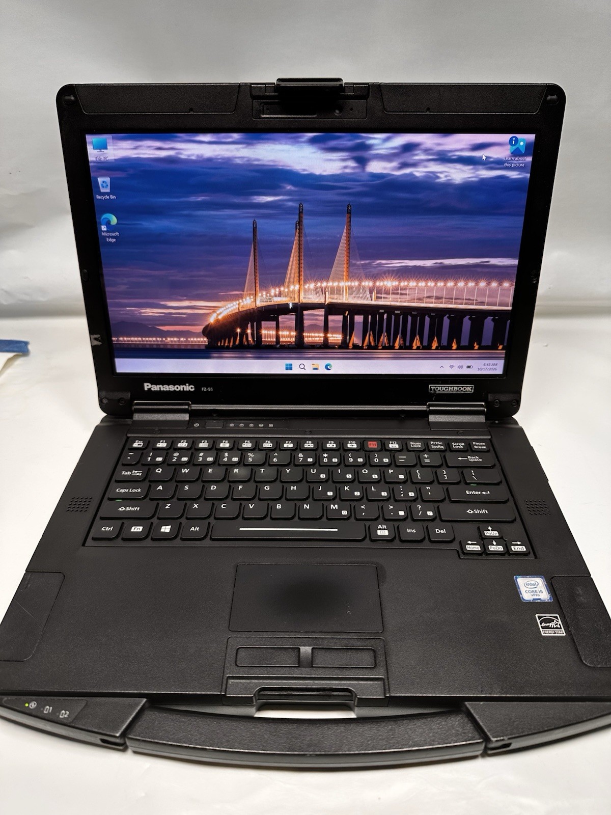 Panasonic Toughbook FZ-55 Touch i5-8365U 16GB 512GB NVMe SSD Win11 . Grade A.#27