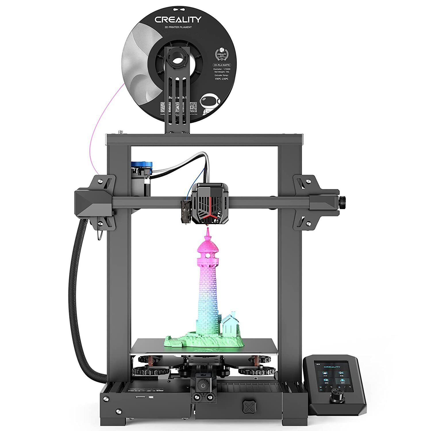 Refurbished Creality Ender 3 V2 Neo 3D Printer CR Touch Auto Level 220*220*250mm