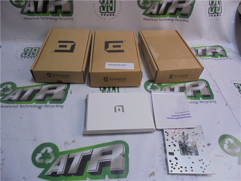 Extreme WS-AP3912I-FCC Wireless Access Point PoE 802.11 w/ Mount Lot of 3