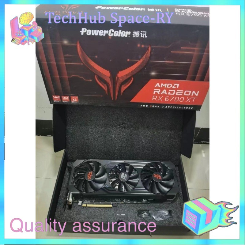 PowerColor Red Devil AMD Radeon RX 6700 XT 12GB GDDR6 Graphics Card