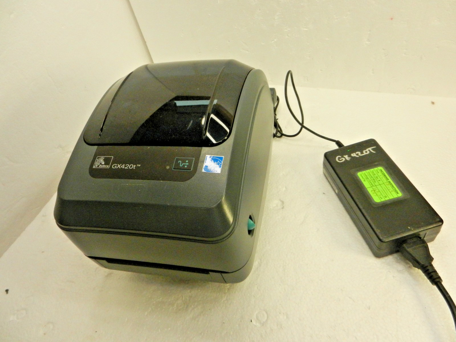 Zebra GX420T Thermal Transfer Barcode Label Printer Ethernet USB