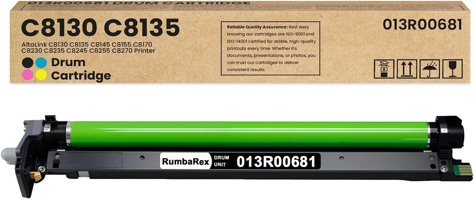 013R00681 Drum Cartridge 1-Pack Replacement for Xerox Altalink C8130 C8135 C814