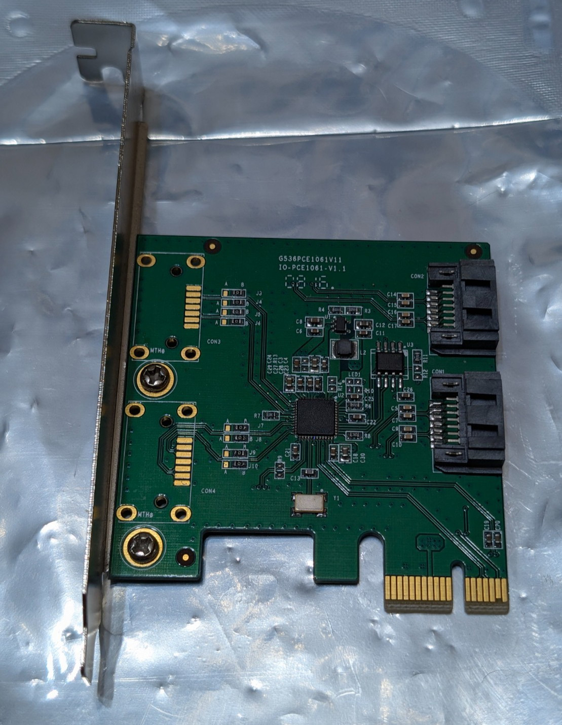 2 Port SATA III PCI-e 2.0 x1 RAID Card - SI-PEX40089