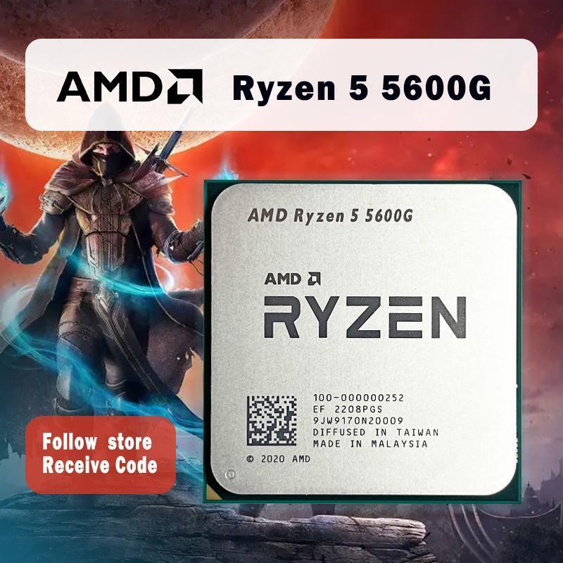 Amd Ryzen 5 5600g R5 5600g 3.9ghz Six-core Twelve-thread 65w Cpu Processor L3=16