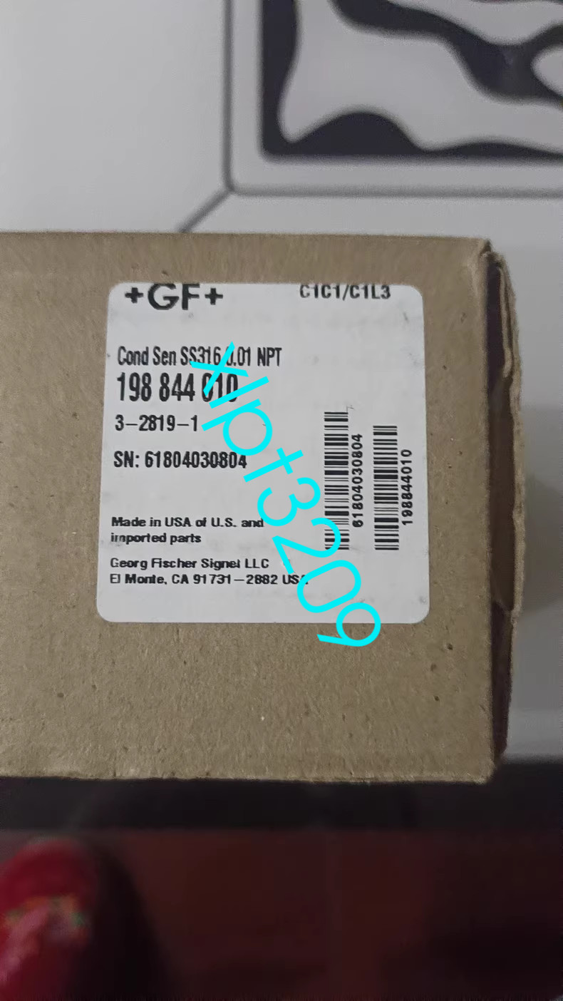 1 set of brand New +GF+ 3-2819-1 198844010 conductivity sensor FedEx or DHL