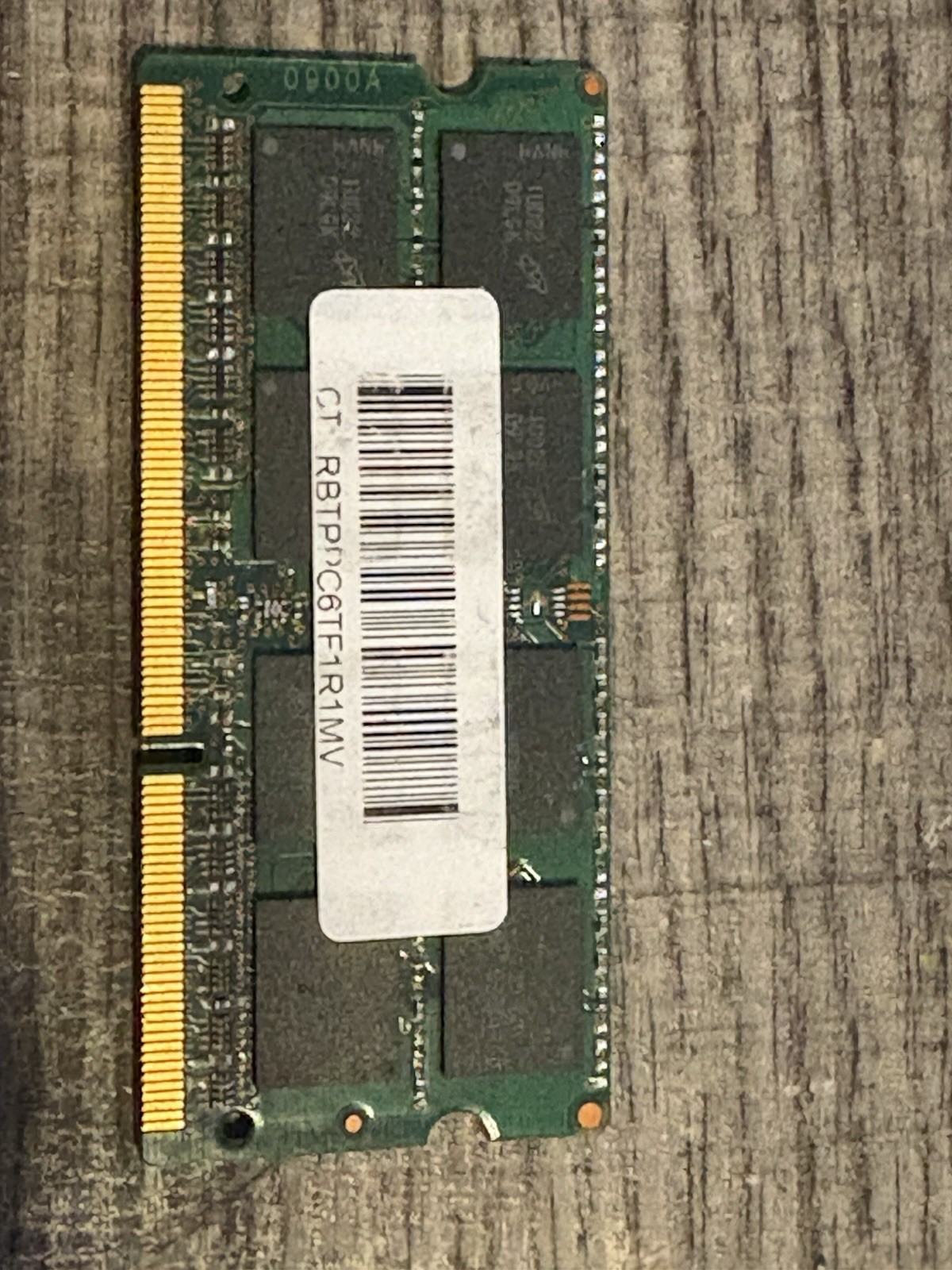Micron 4GB DDR3 Laptop RAM SODIMM MT16JSF51264HZ-1G4D1 PC3-10600S 1333MHz 2Rx8