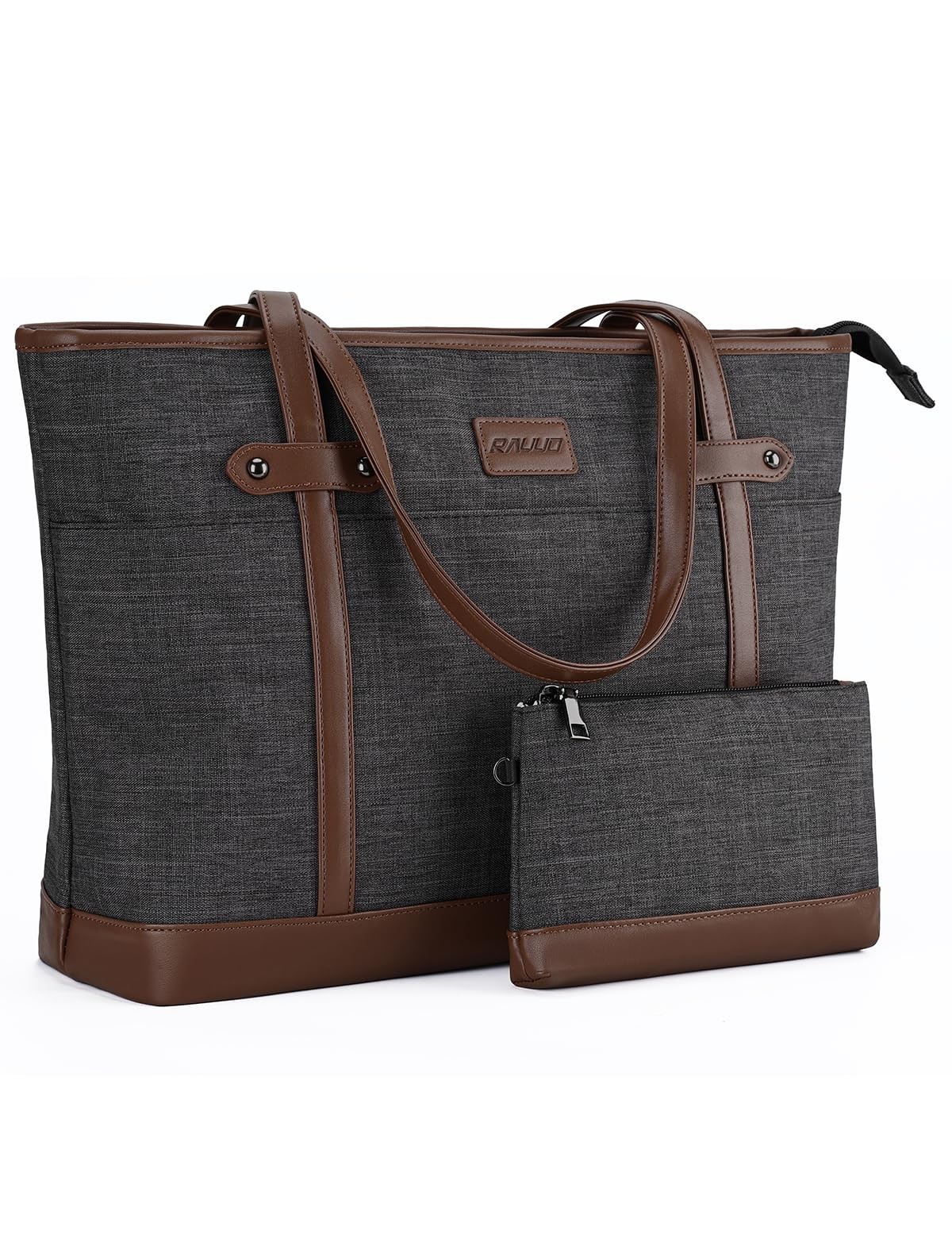 Laptop Tote Bag Women Water Resistant 15.6 Inch Computer Handbag Teacher Pouch