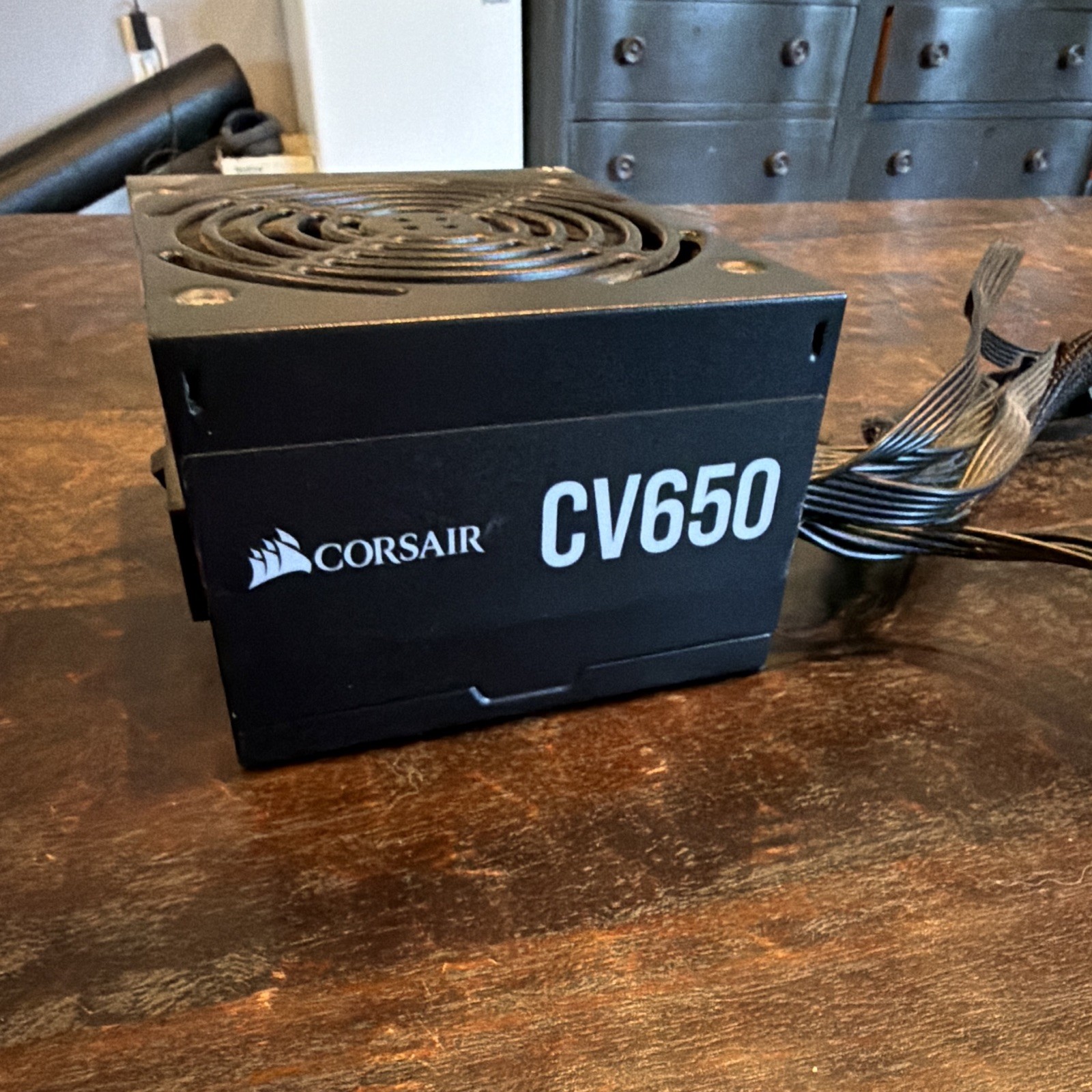 Corsair CV650 650W ATX Non-Modular Power Supply PSU 24-Pin Black 120/240V
