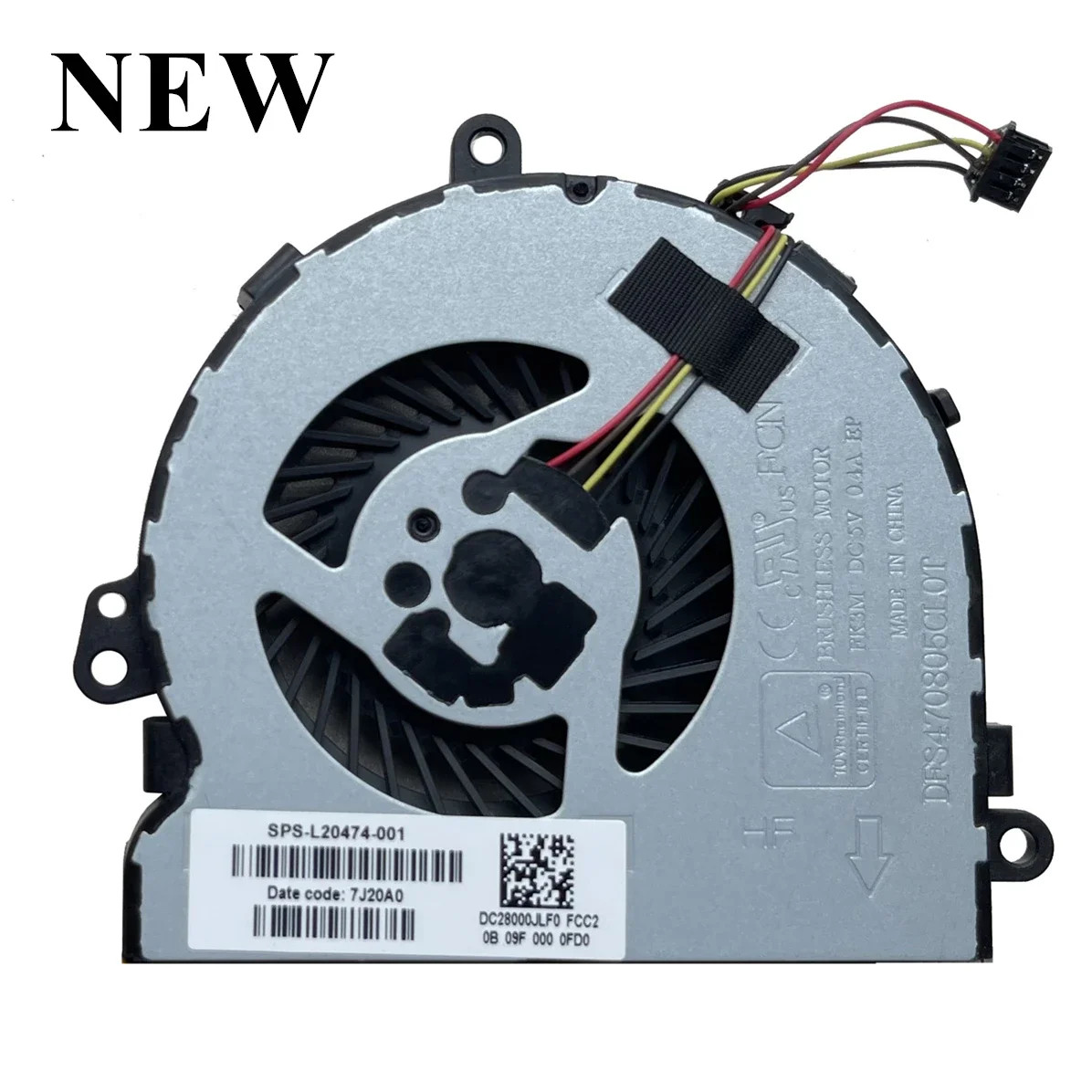 For HP 15-DA 15-DB Coolers HeatSink CPU FAN L20474-001 L20470-001 L20491-001