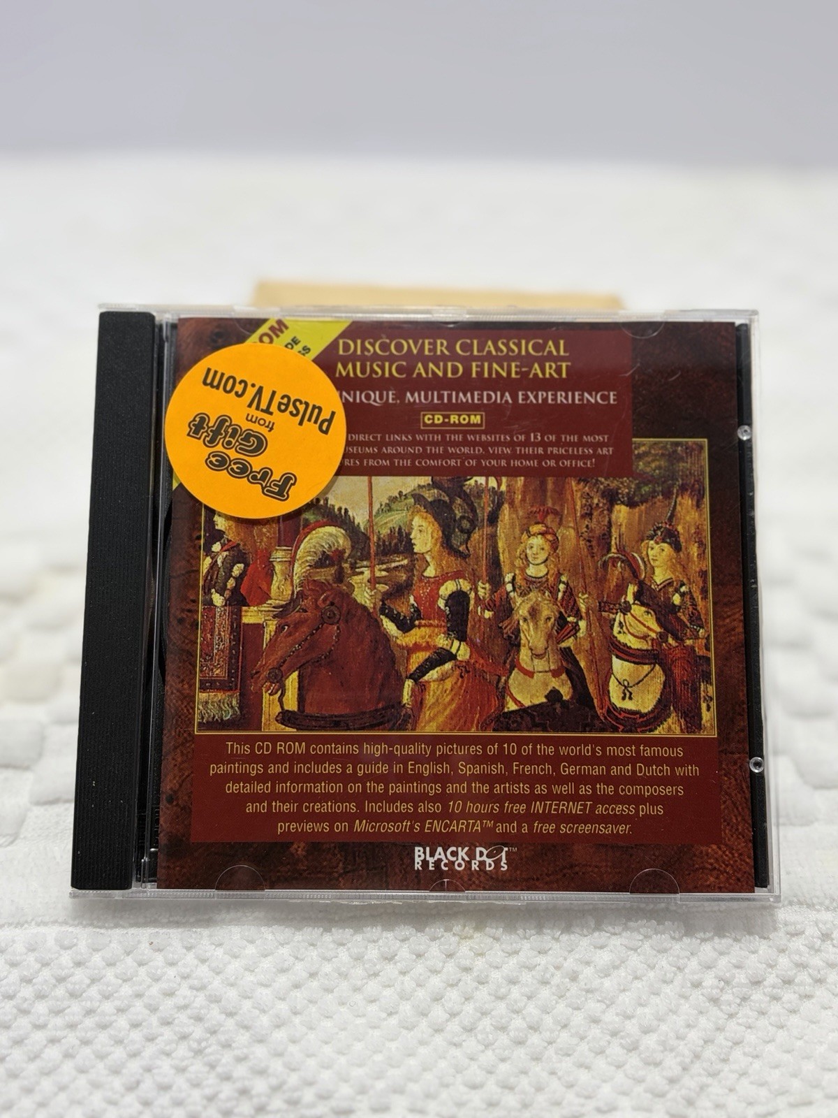 Discover Classical Music And Fine Art (Multi-Media CD-Rom) Very Good Condition