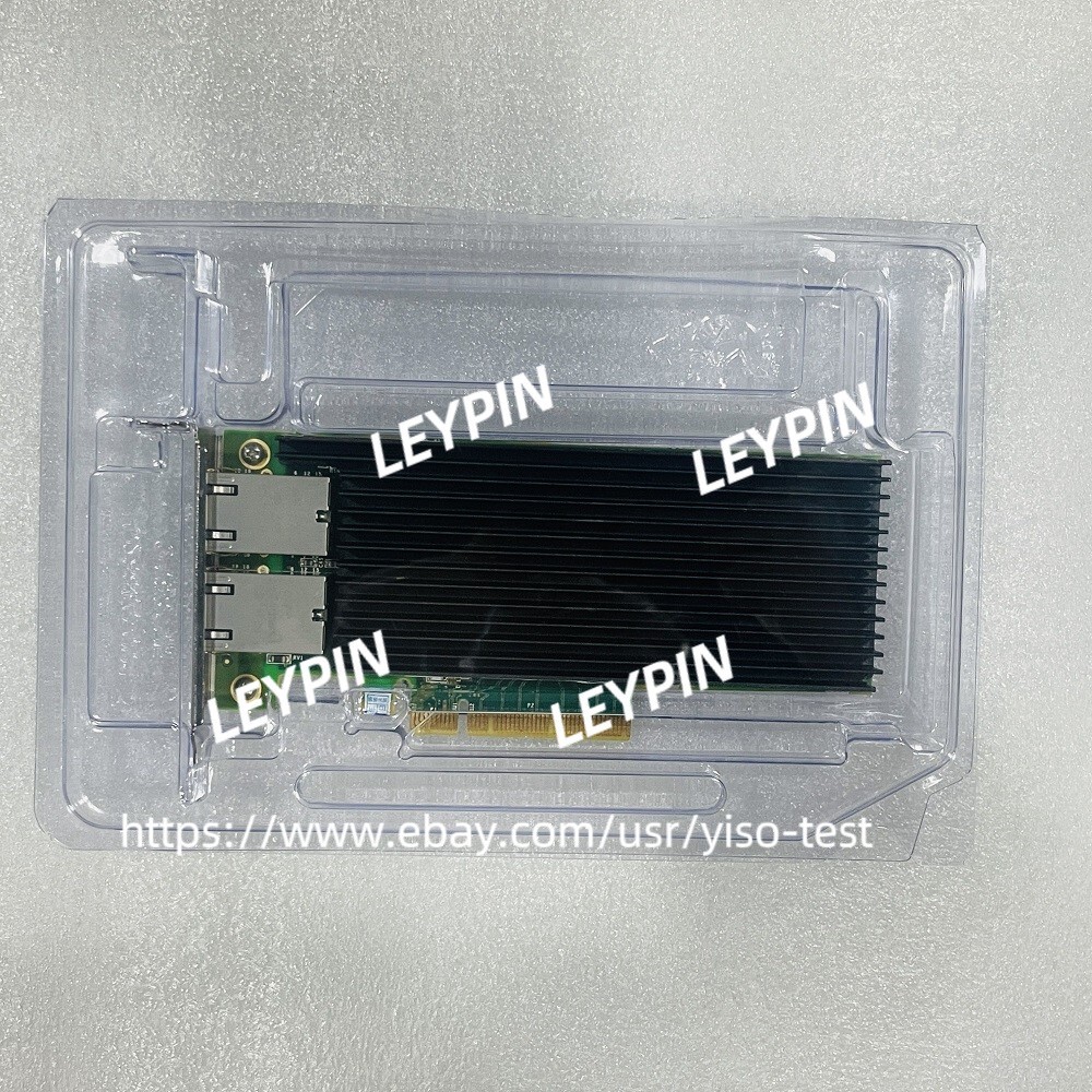 Low Silicom PE210G2I40E-T-LP Dual Port 10GbE 10GB RJ45 Ethernet Adapter x540-t2