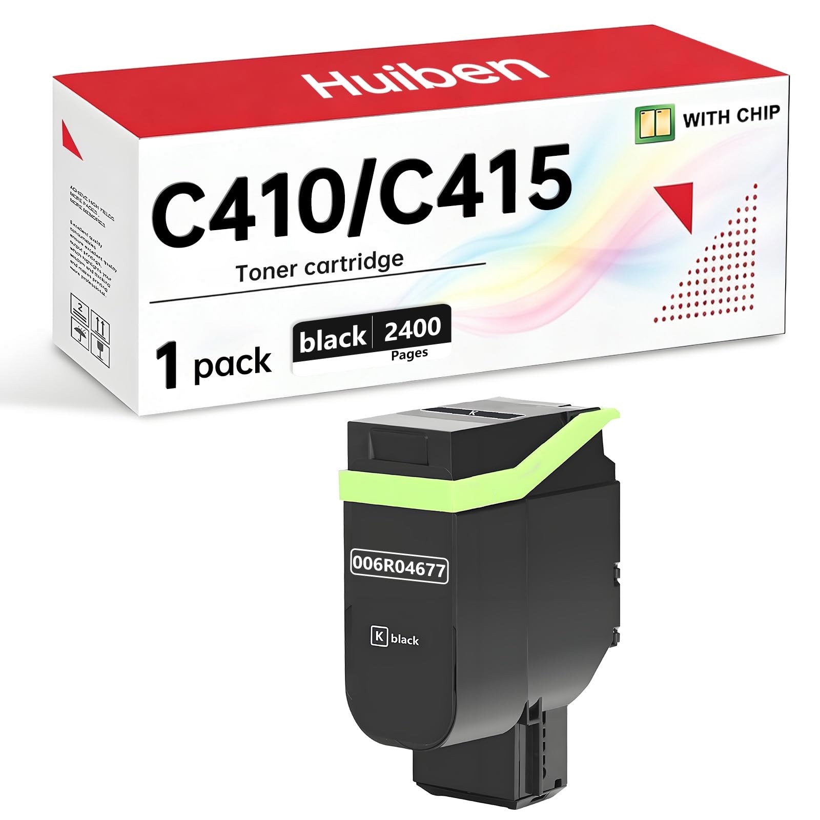 Black Toner Cartridges Compatible for Xerox C410 C415 Versalink C410DN C415DN