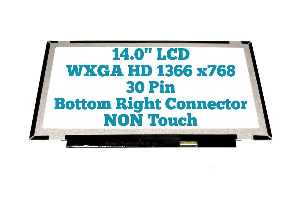 New BOE HB140WX1-501 V4.0 Dell DP/N 09YHM5 9YHM5 LCD Screen LED laptop