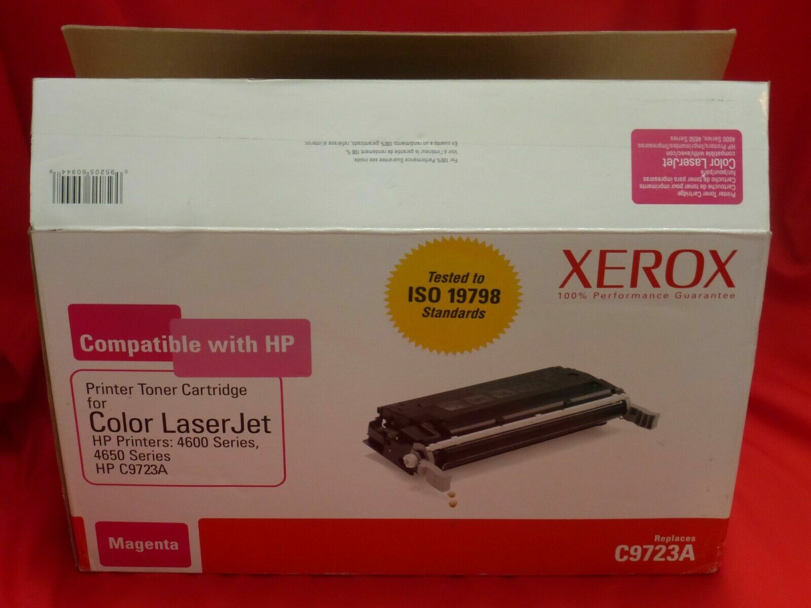 New Genuine Xerox 6R942 / C9721A Cyan Toner for HP 4600/4650 Series Printer