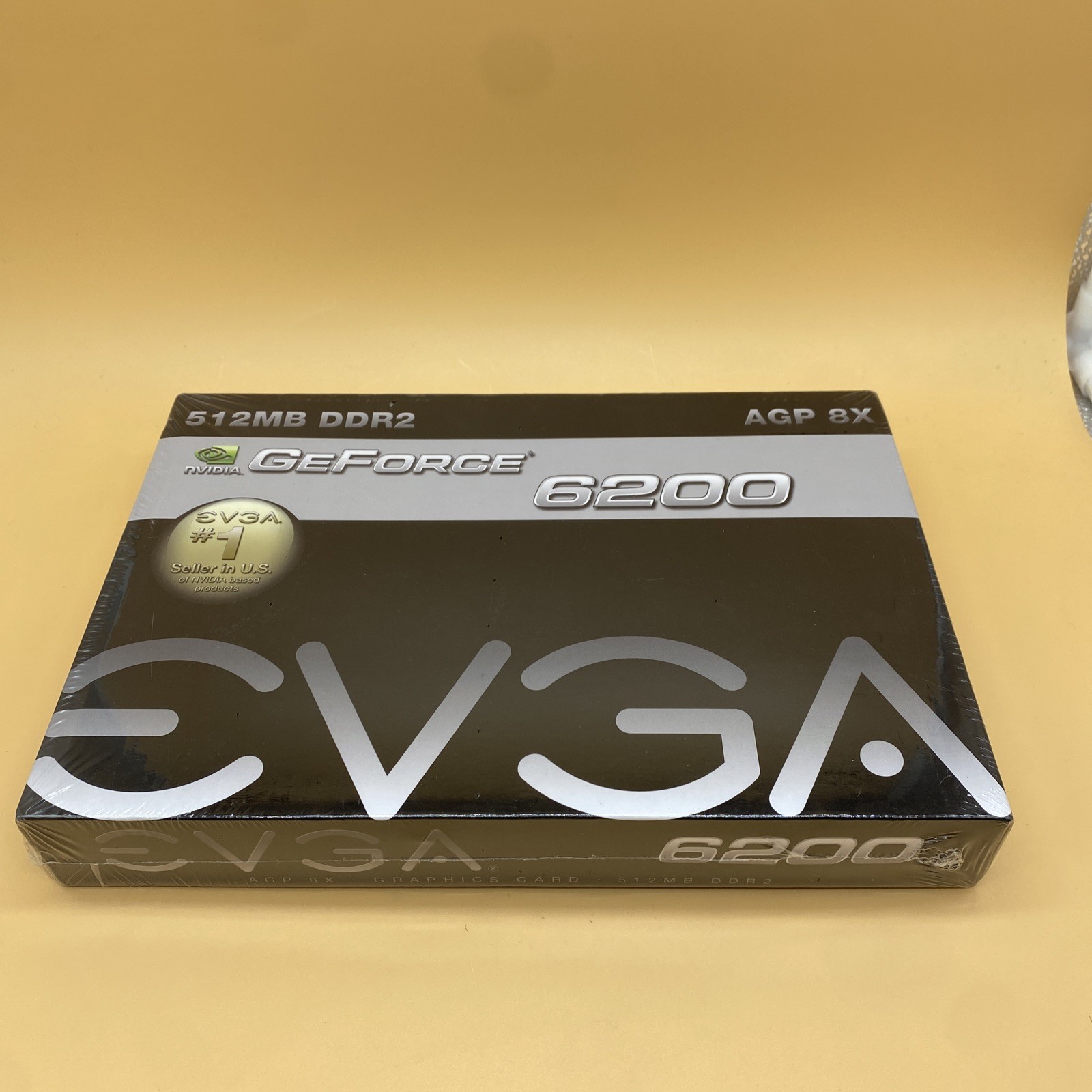 EVGA Nvidia GeForce 6200 Graphic Card AGP 8X 512MB DDR2 DVI VGA S-Video