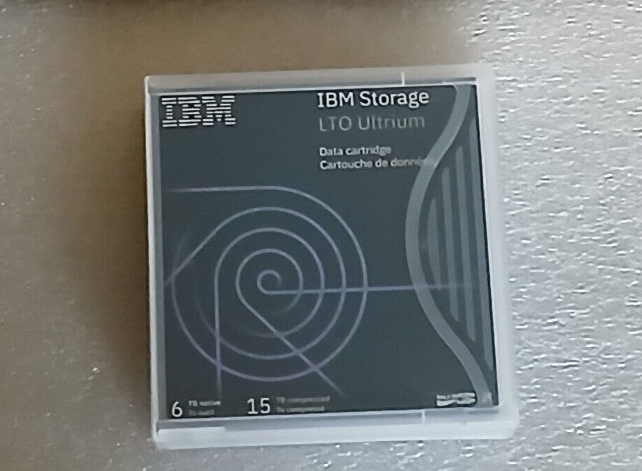 IBM 38L7302 LTO7 Ultrium Data Tape Cartridge - Brand New (1 Single Tape)