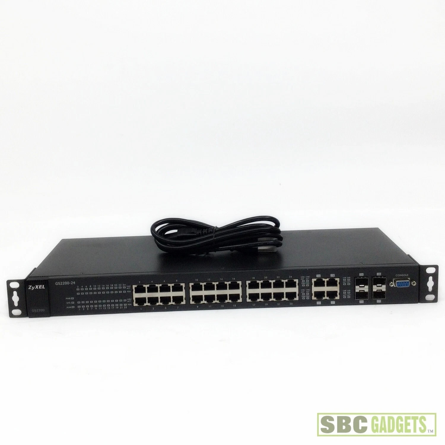 Zyxel GS2200-24 24-Port Gigabit Ethernet L2 Managed Switch Rackmount