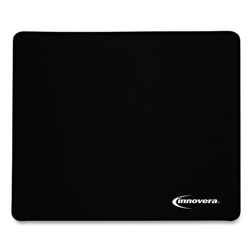 Innovera IVR52600 Large Mouse Pad, Nonskid, 9 7/8 X 11 7/8 X 1/8, Black New