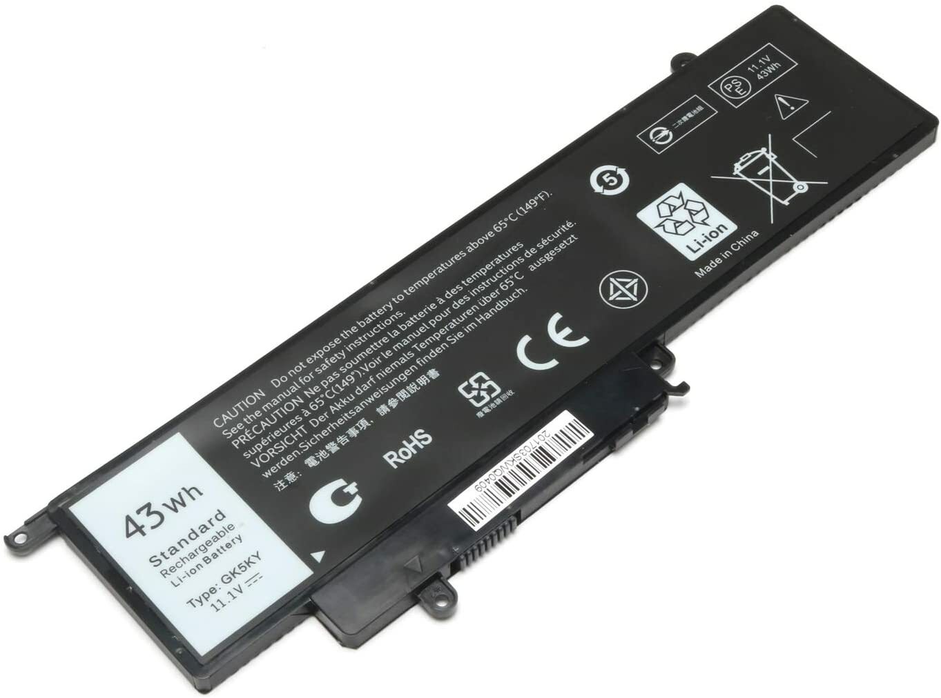 New 11.1V 43Wh Battery For Dell Inspiron 11 3000 Series 3147 3152 3148 3157 3153