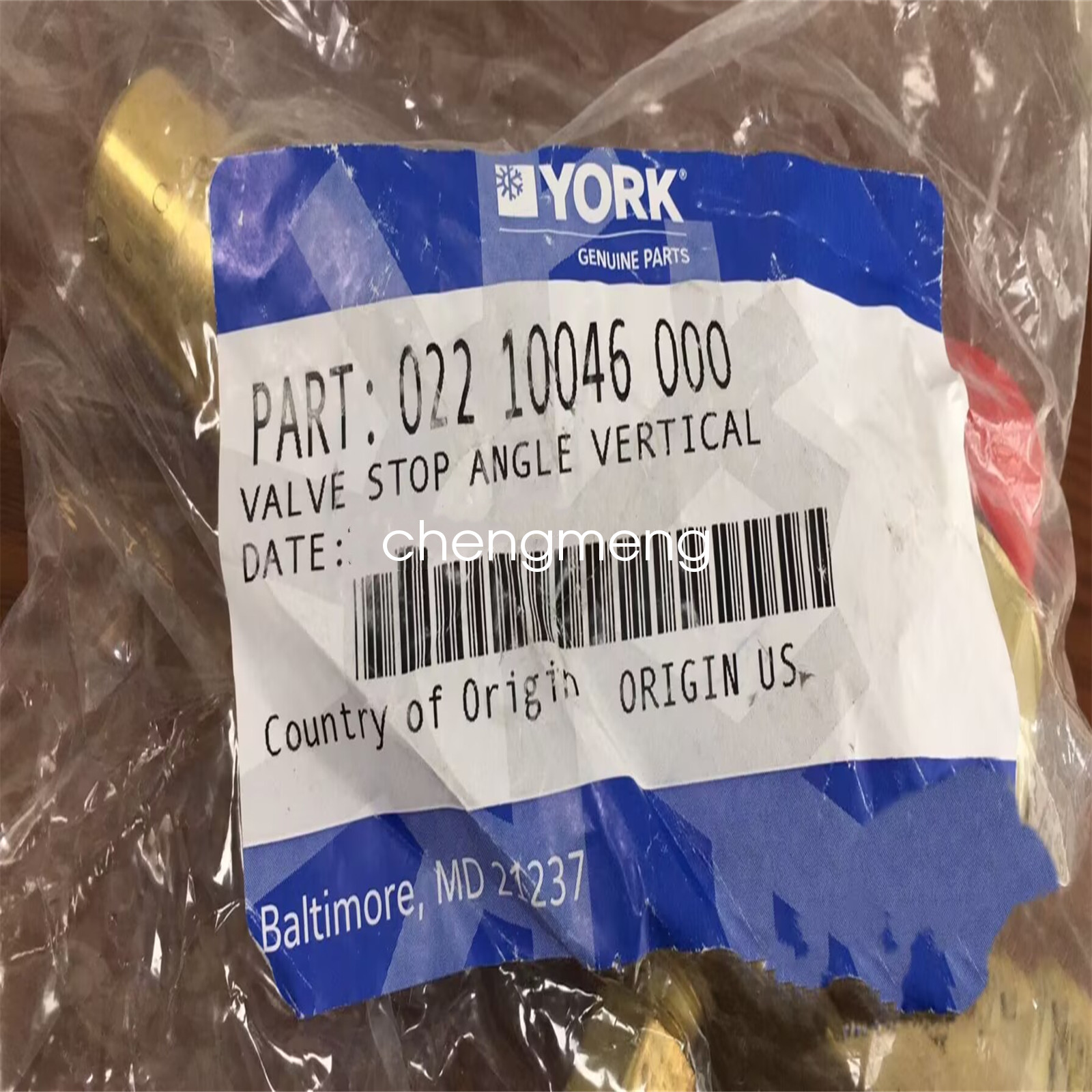 1PC New YORK 022-10046-000 Angle valve fast shipping
