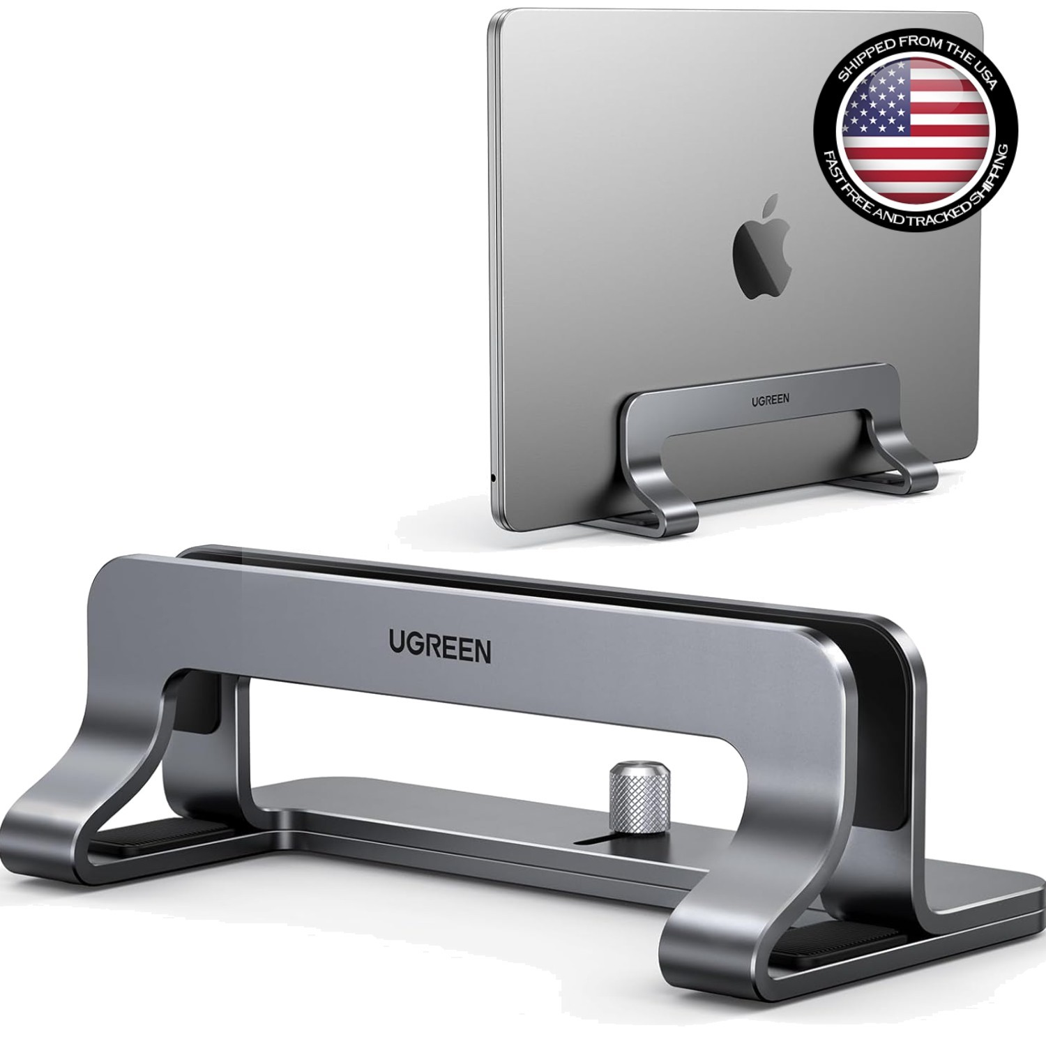 Sturdy Vertical Laptop Stand for Desk - Compatible with 17.3 Inch Gaming Laptops