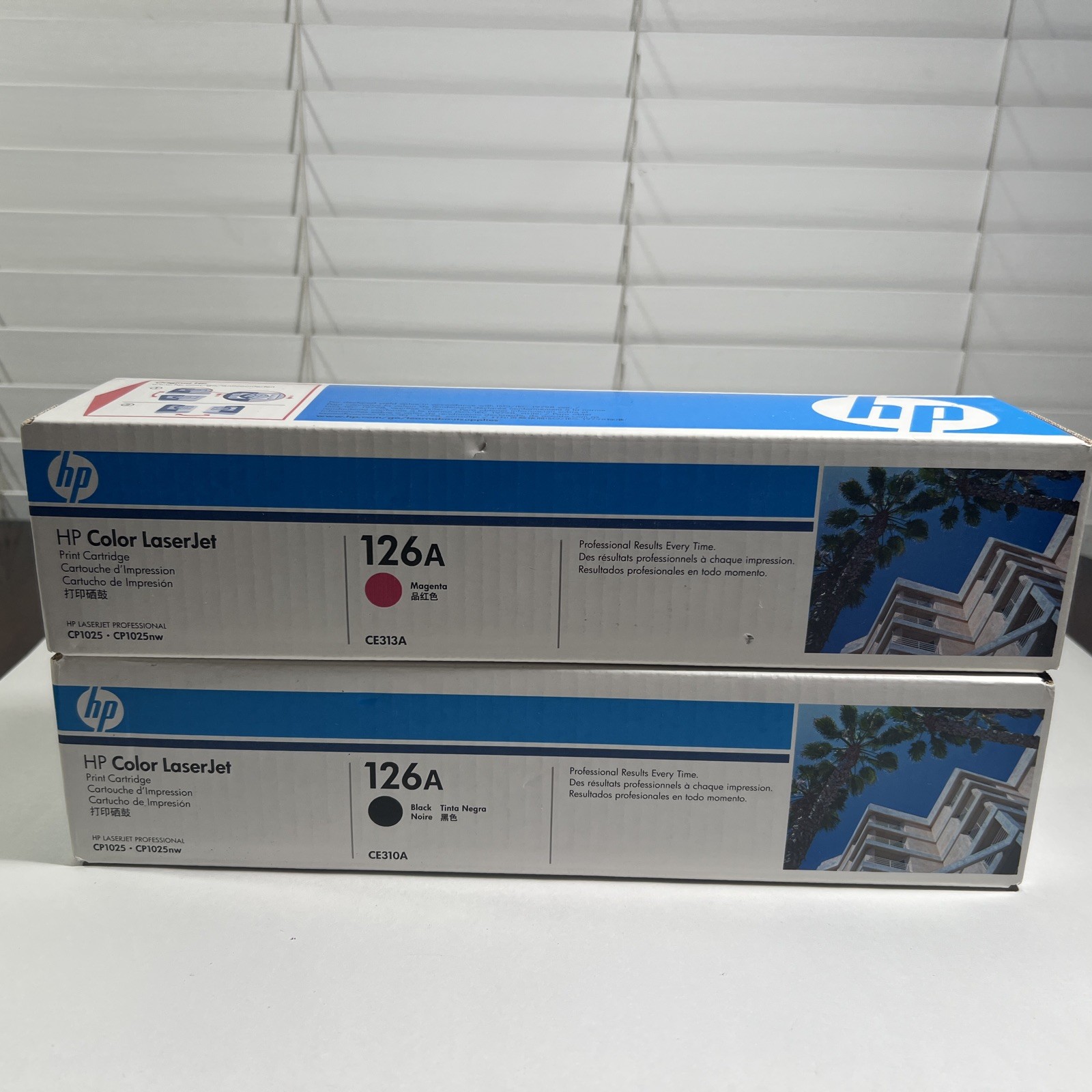 Genuine HP 126A Magenta /Black Toner Cartridge CE313A OEM